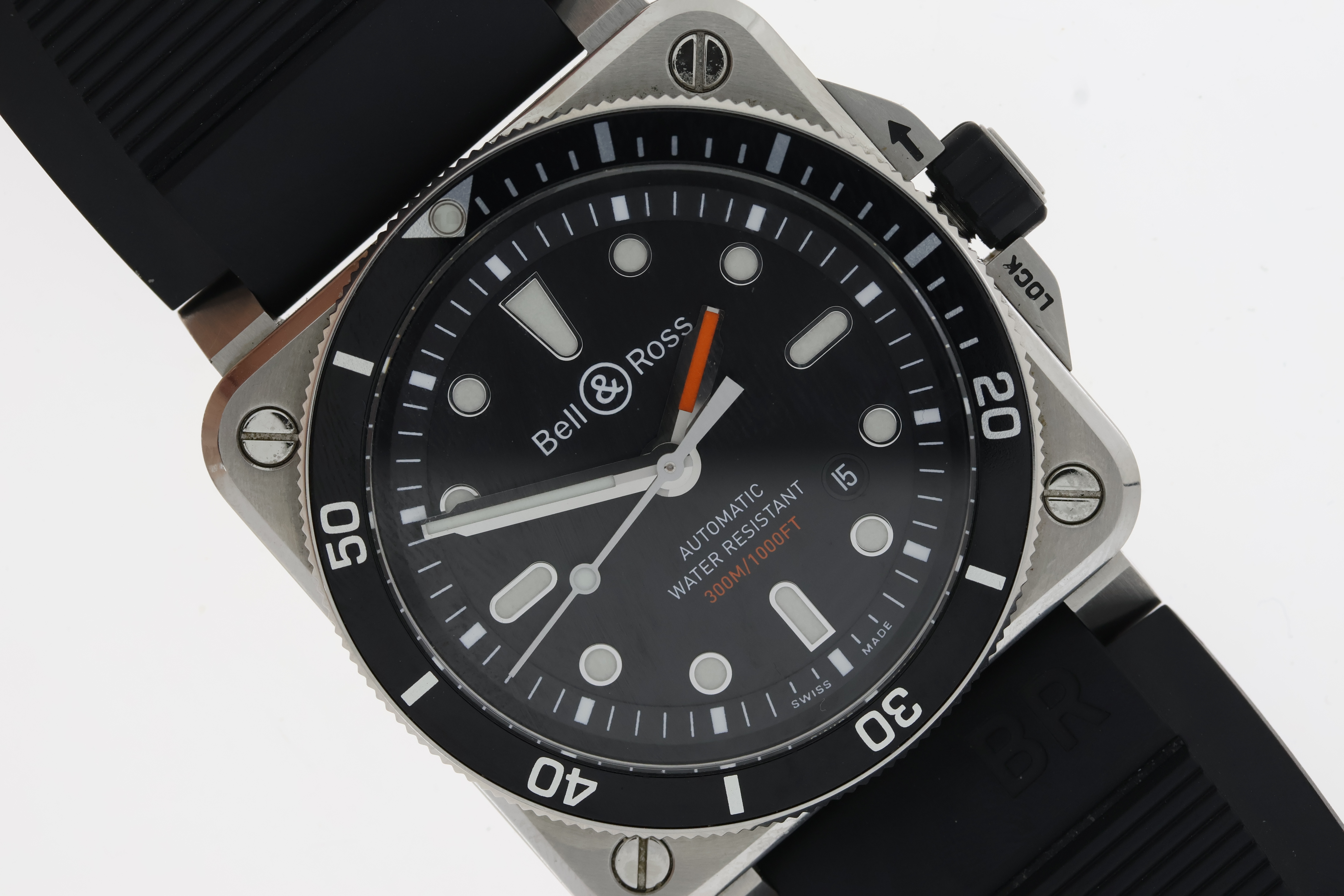 Bell & Ross BR-03 Diver Date Automatic with box an - Image 2 of 3