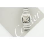 CARTIER SANTOS GALBEE AUTOMATIC W/ GUARANTEE PAPERS REF. 2319