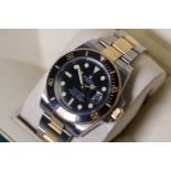 Rolex Submariner Date Reference 116613LN Steel and Gold