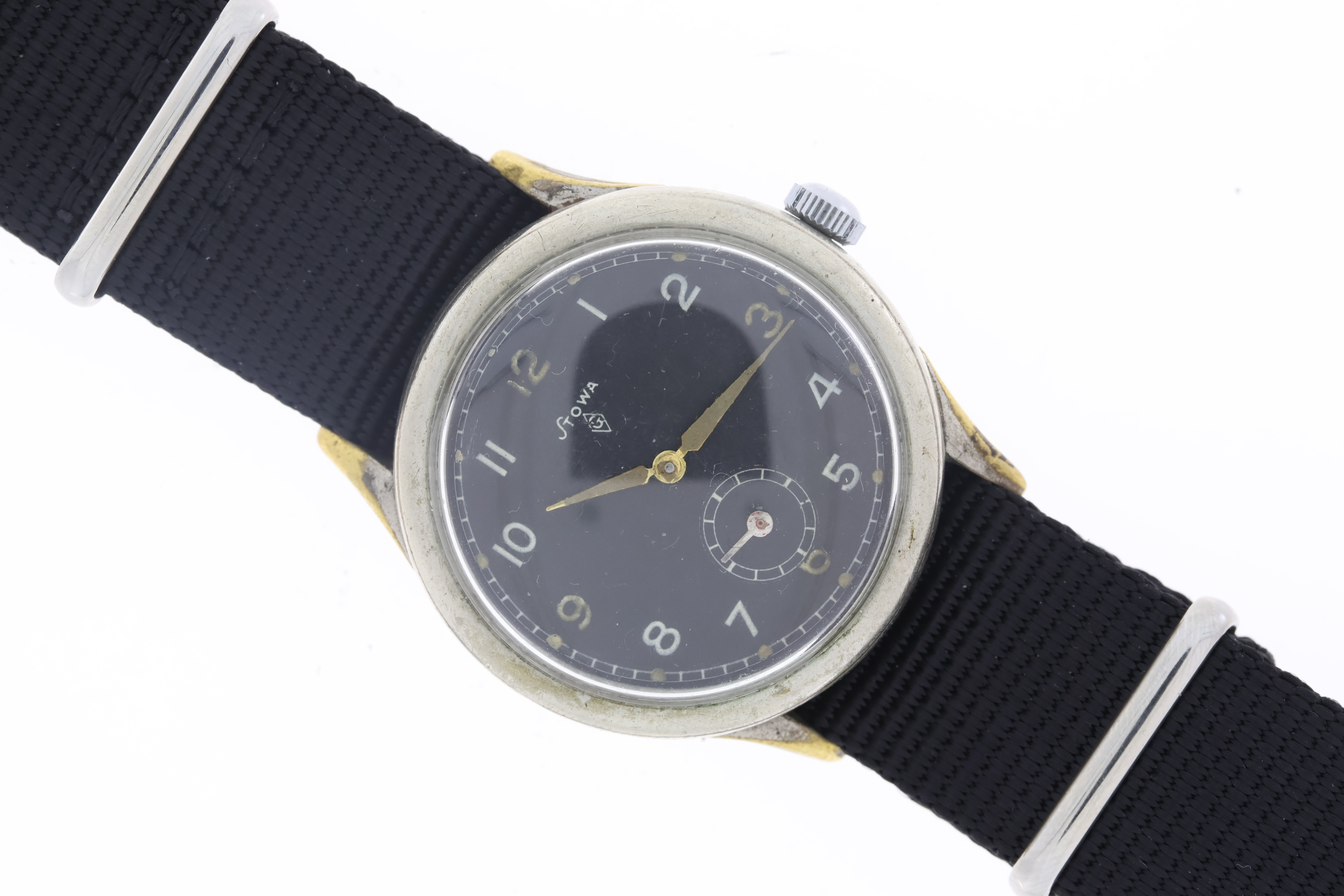 Vintage Stowa German Military Watch Manual Wind