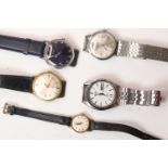 Job lot of 5 watches, including Sekonda, Seiko & more *AS FOUND*