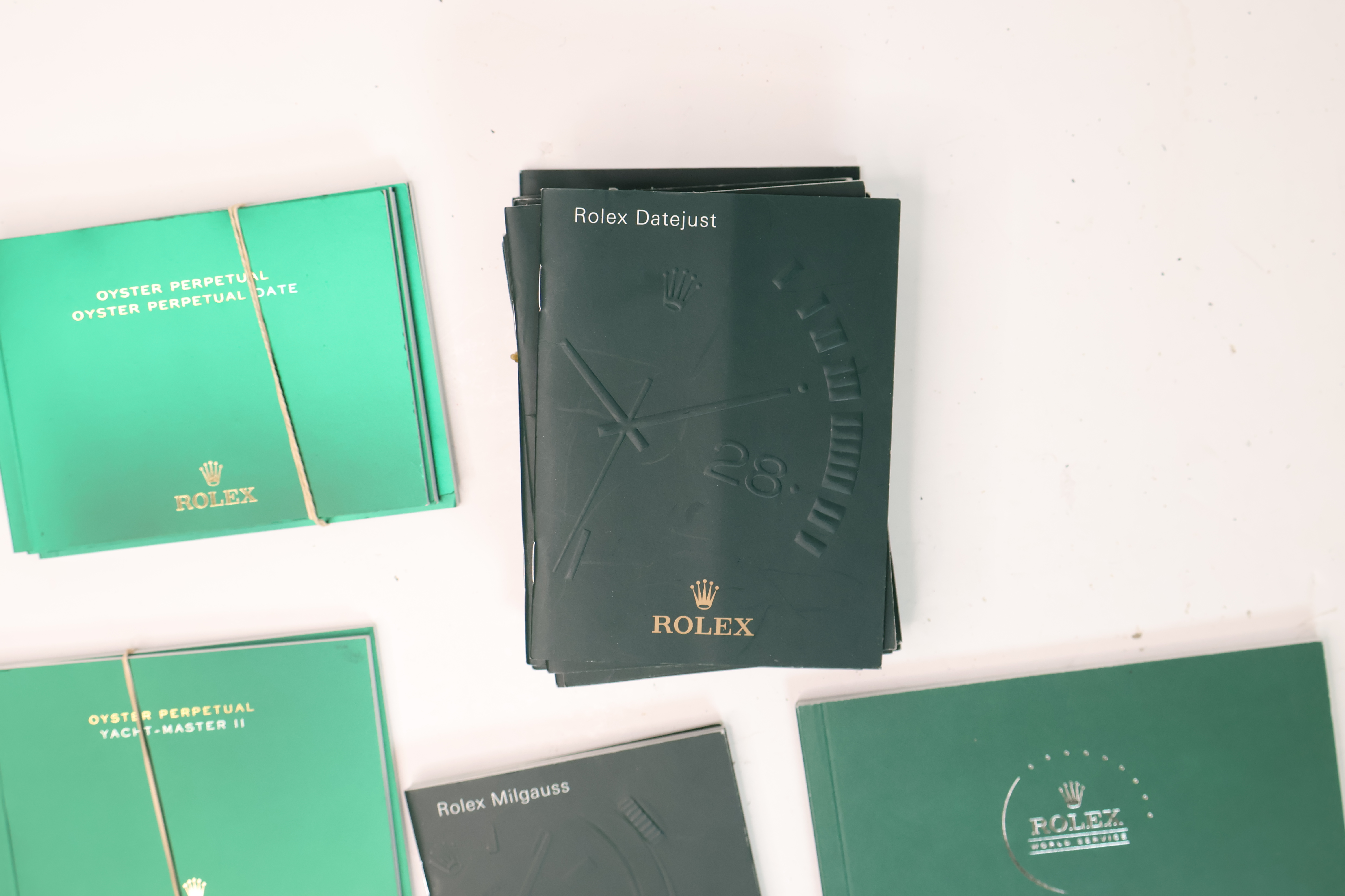 *To Be Sold Without Reserve* Rolex assorted booklets - Image 2 of 6