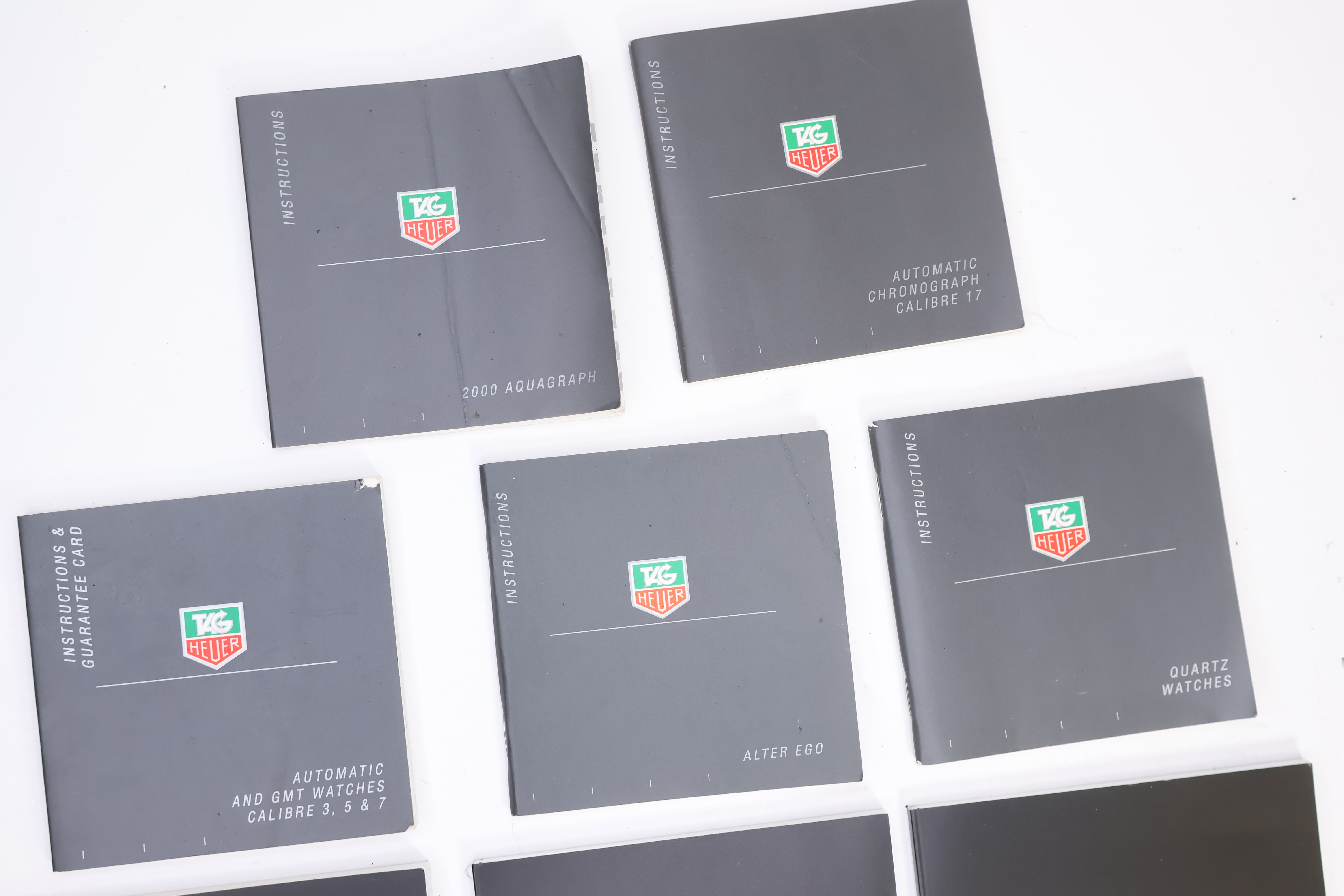 *To Be Sold Without Reserve* TAG HEUER Assorted booklets - Image 3 of 3