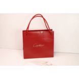 *To Be Sold Without Reserve* Cartier retail bag