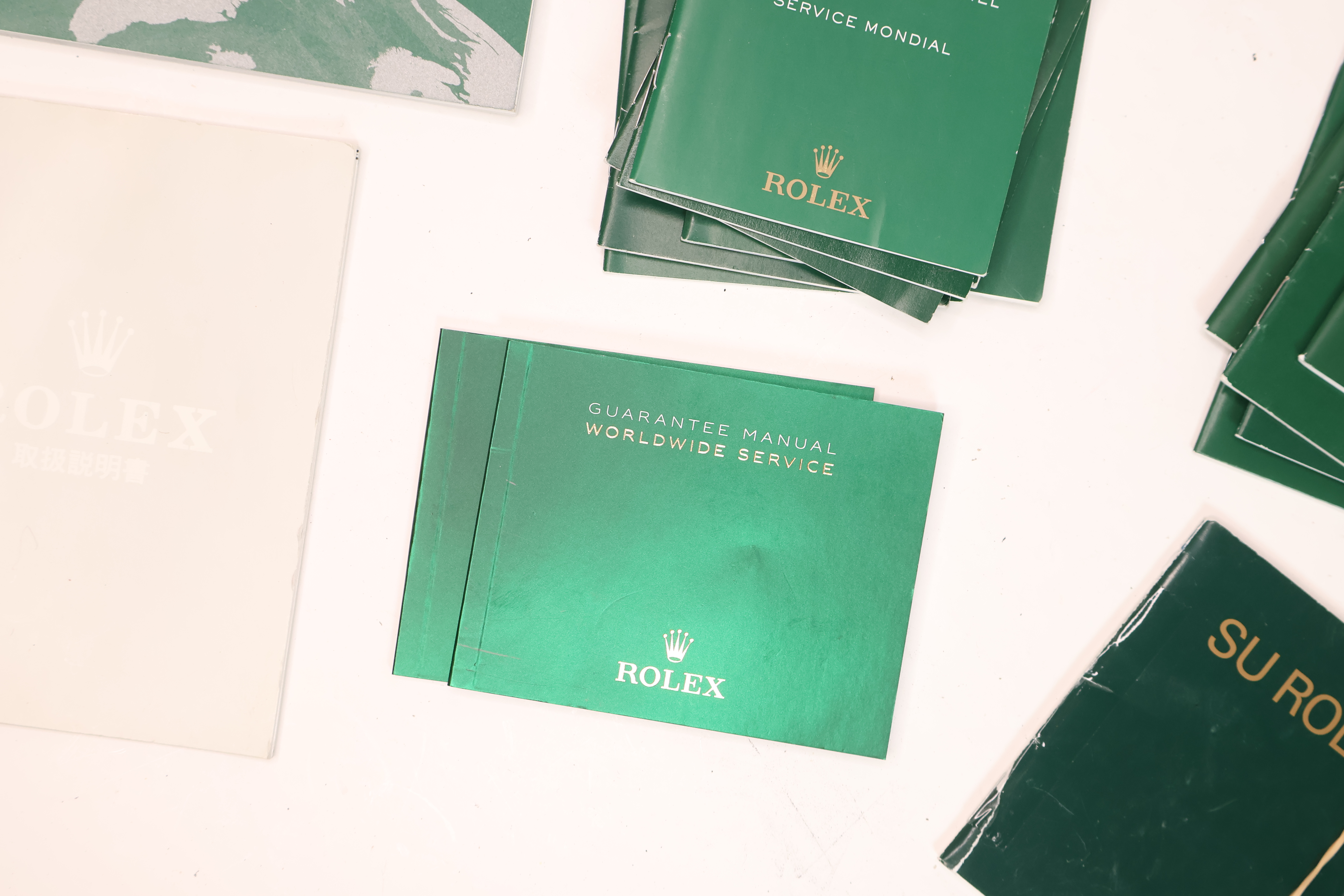 *To Be Sold Without Reserve* Rolex assorted booklets - Image 7 of 8