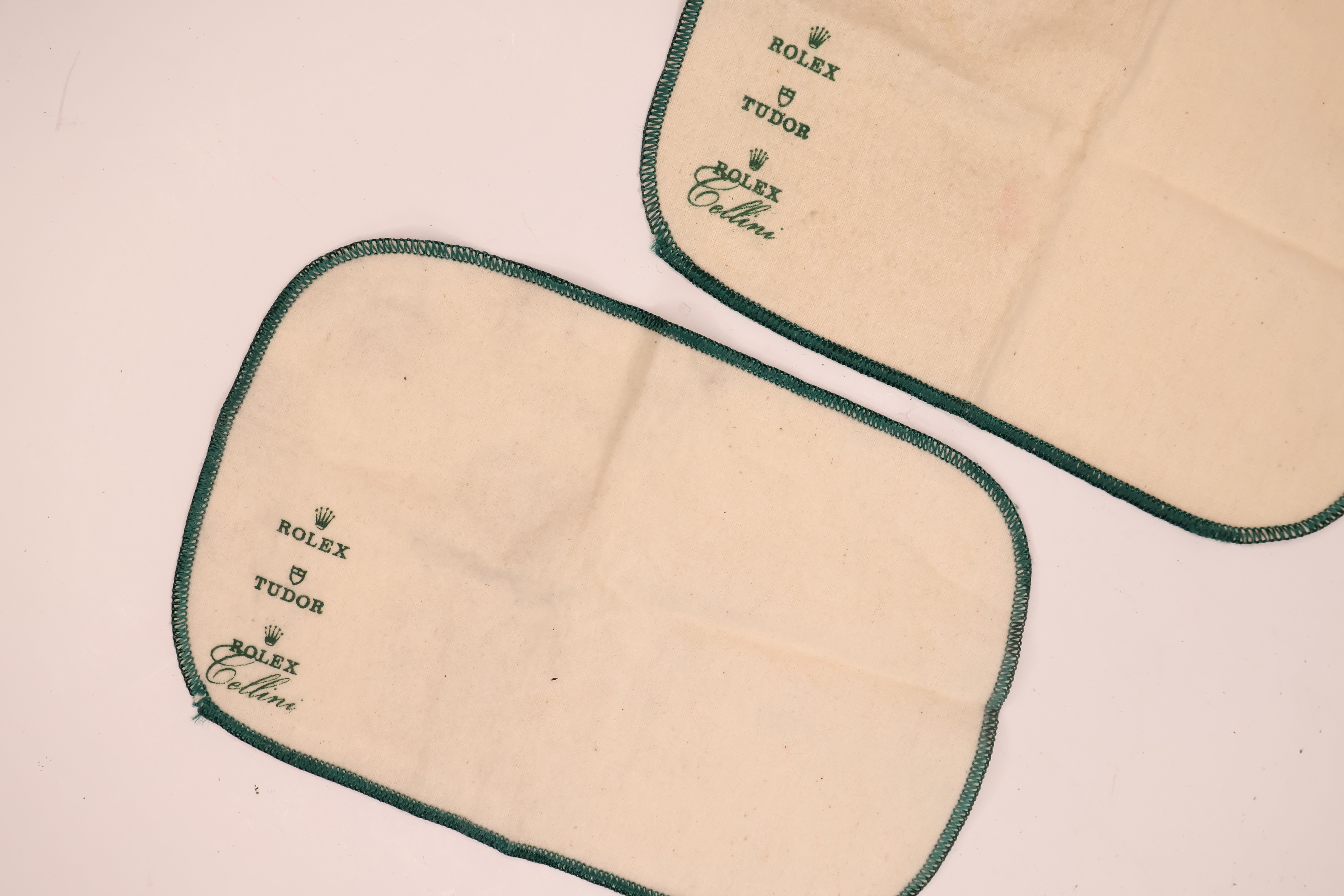 *To Be Sold Without Reserve* Rolex and Tudor cleaning cloths (2) - Image 2 of 3