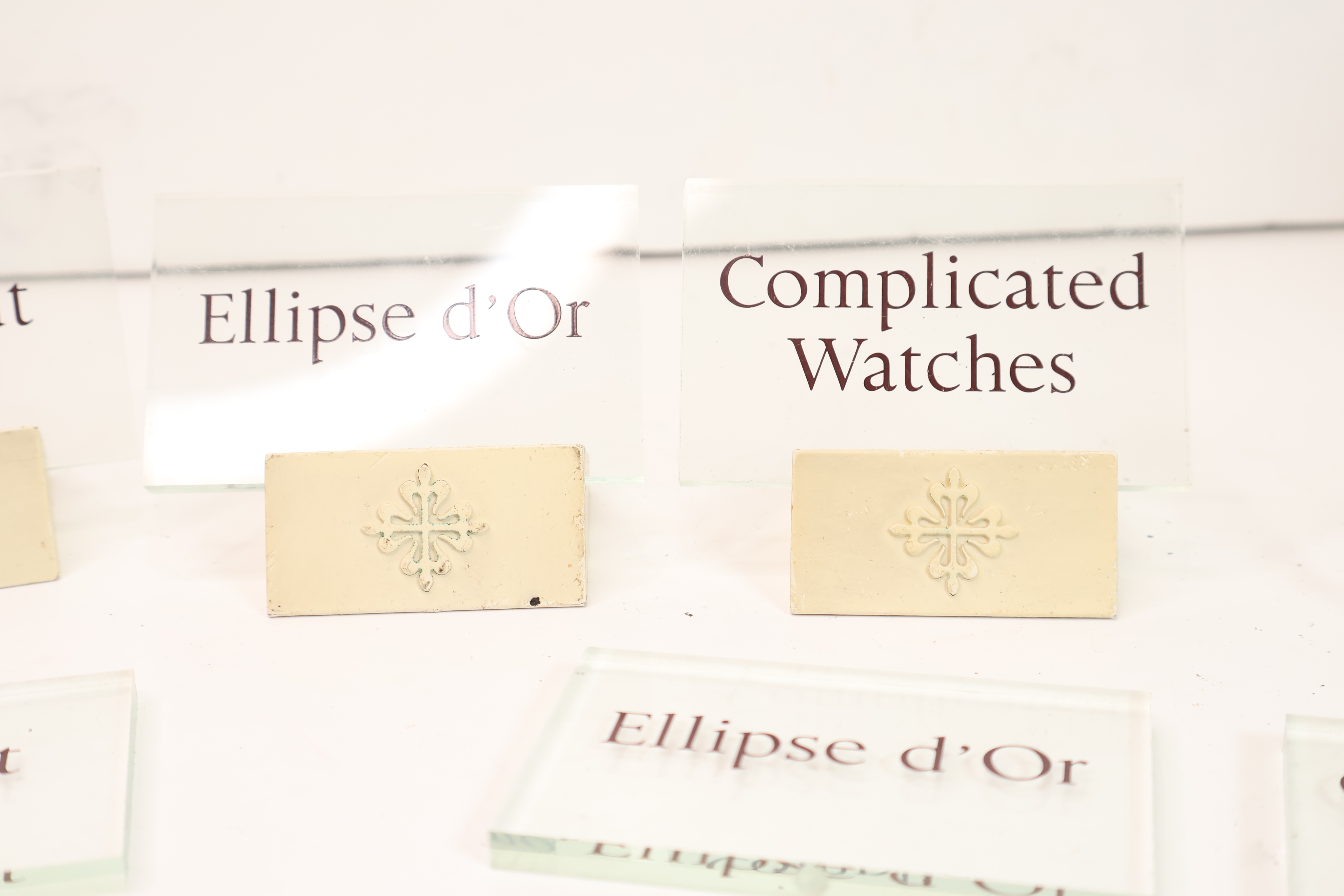 *To Be Sold Without Reserve* Patek Philippe shop display signs including Aquanacht, Natilus & - Image 2 of 3