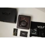 *To Be Sold Without Reserve* WOLF Watch winder box Module 1.8