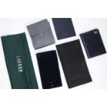 *To Be Sold Without Reserve* Assorted branded pouches and wallets, including Ulysee Nardin, Bell &