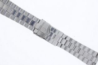 Tag Heuer 2000's 2nd generation, complete stainlless steel bracelet. 20mm lugs. 135mm length,