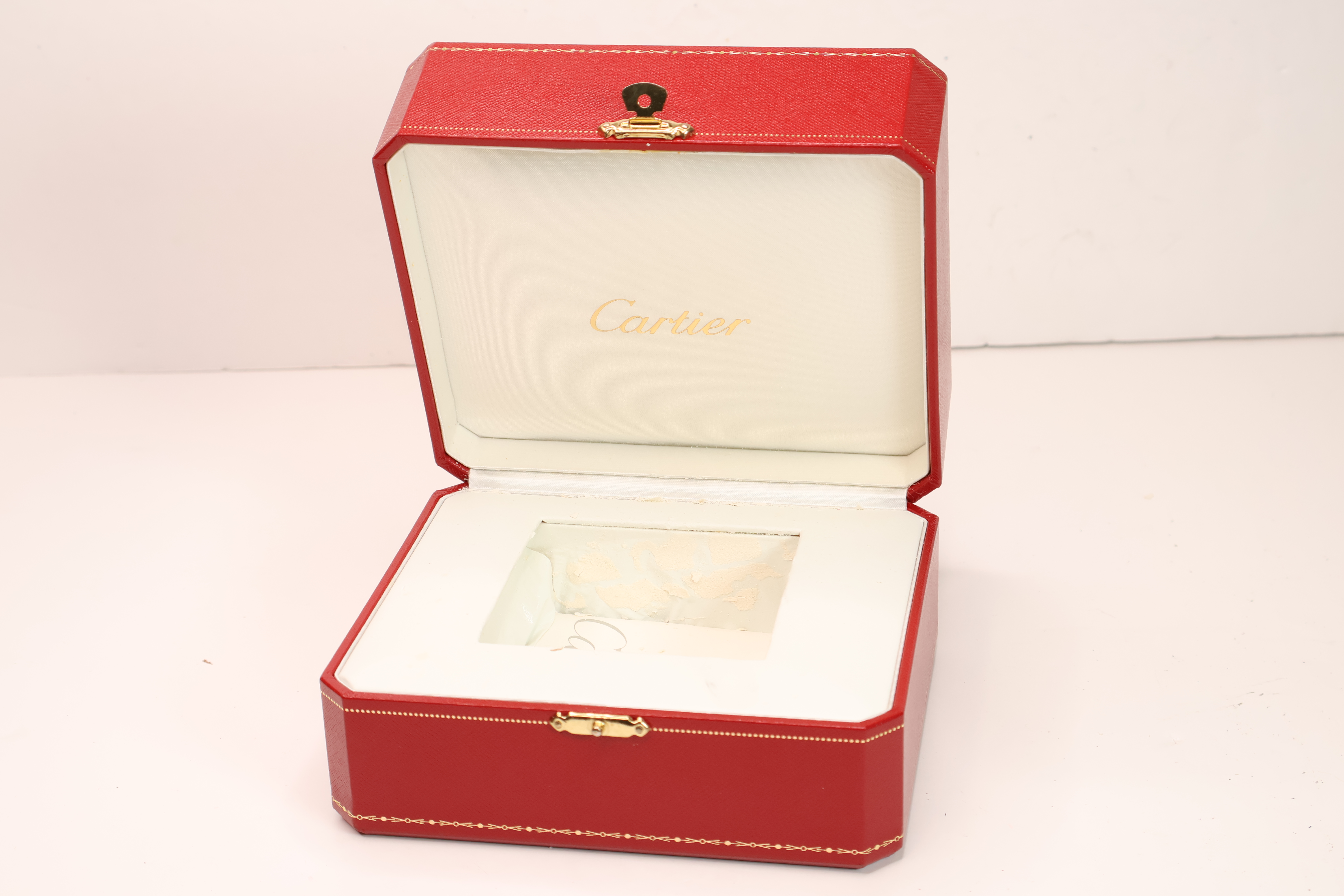 *To Be Sold Without Reserve* Cartier Watch Box, missing cushion - Image 2 of 2