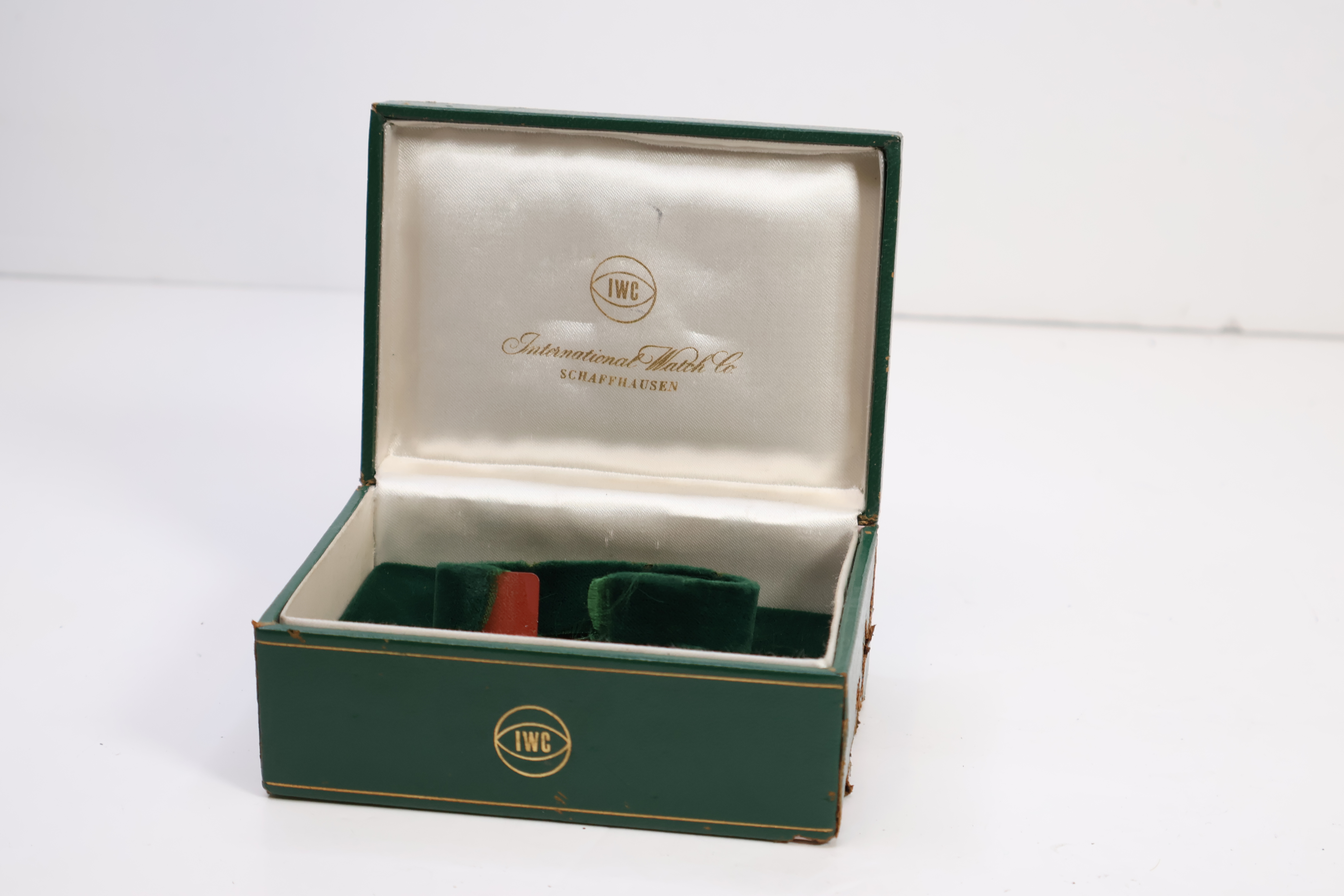 *To Be Sold Without Reserve* IWC Vintage green box - Image 2 of 2