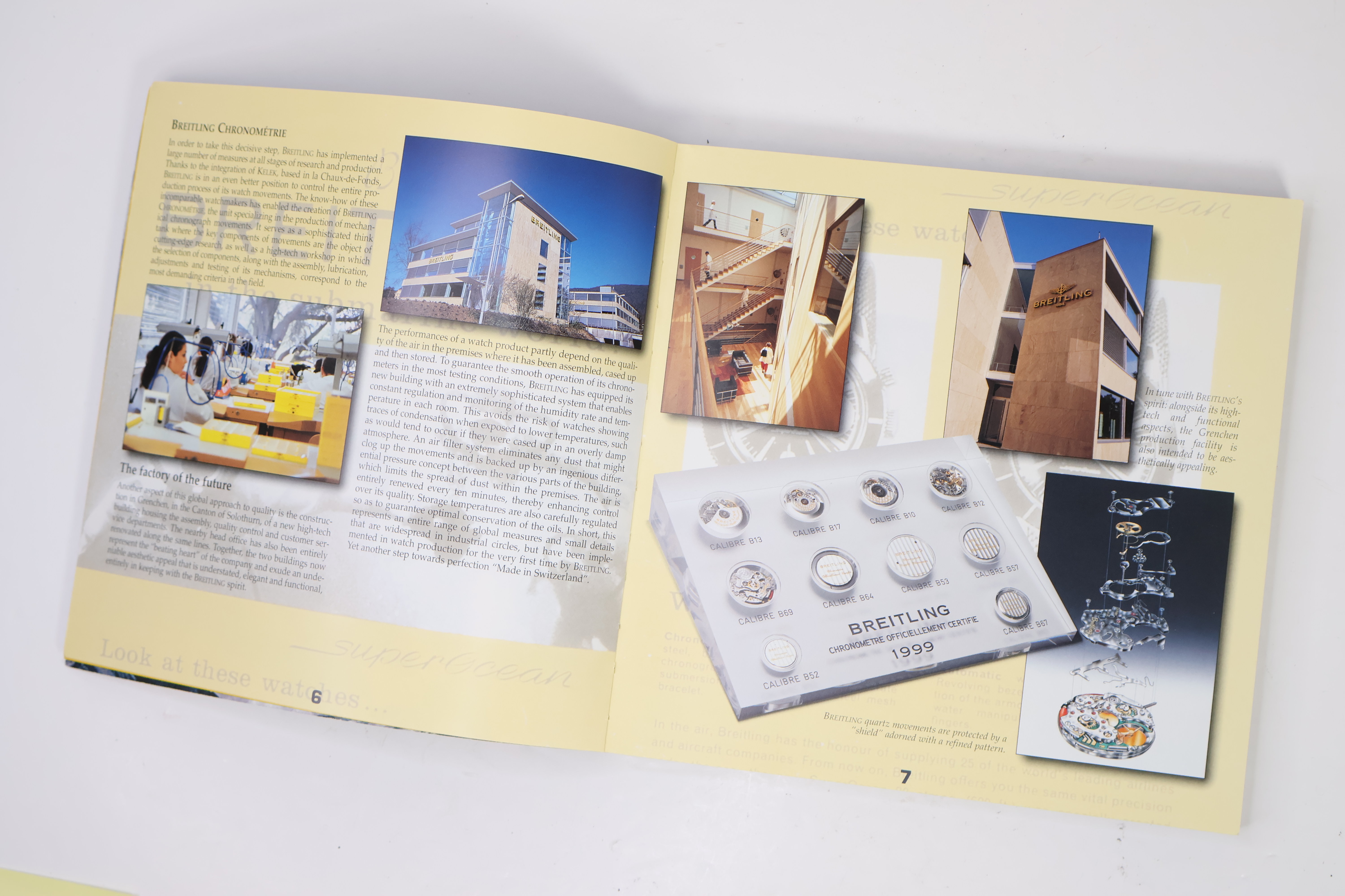 *To Be Sold Without Reserve* Breitling Chronolog 01 booklet - Image 3 of 4
