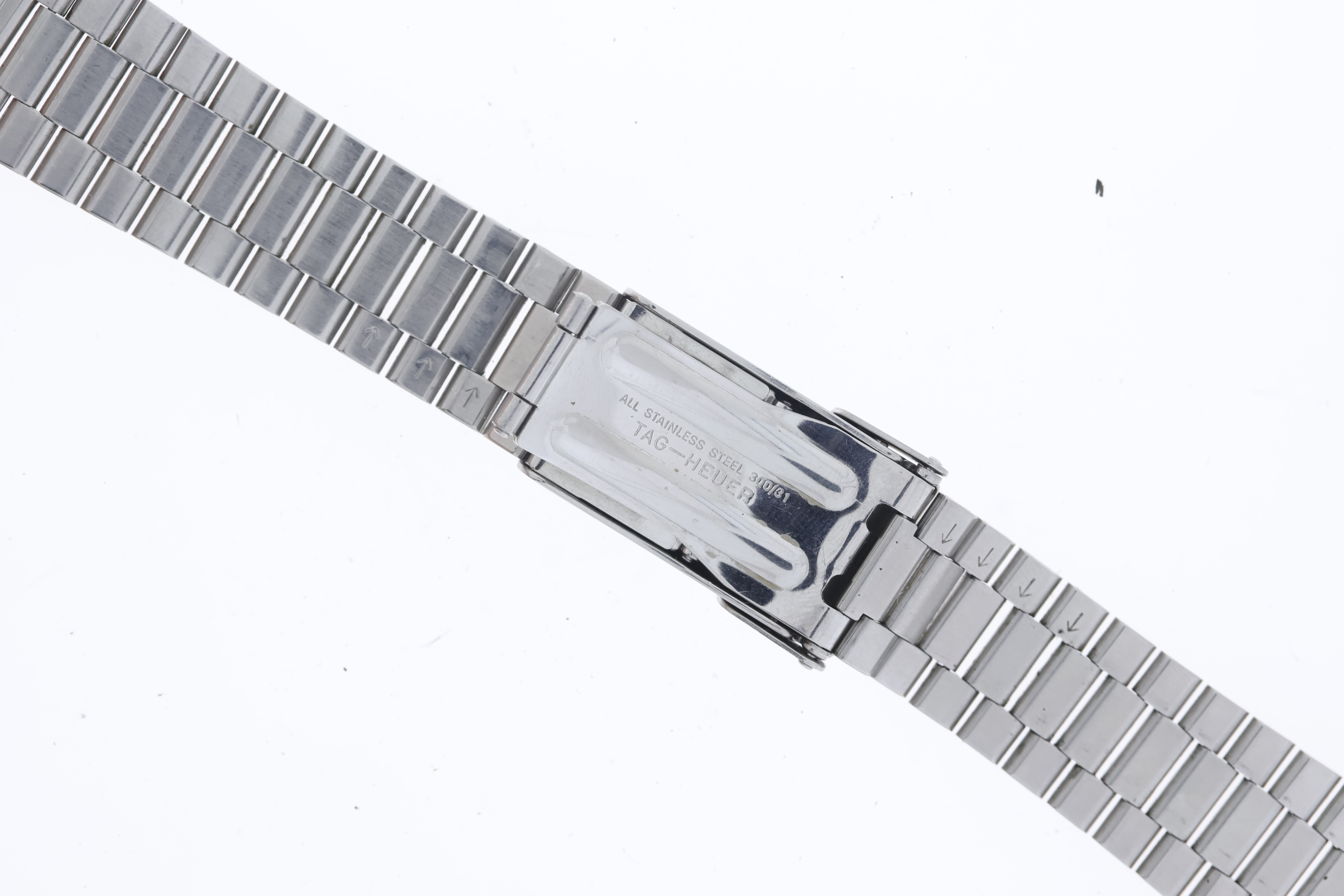 Tag Heuer 2000's 1st gen stainless steel bracelet with 20mm lugs. 150mm in length, 178 extended - Image 4 of 4