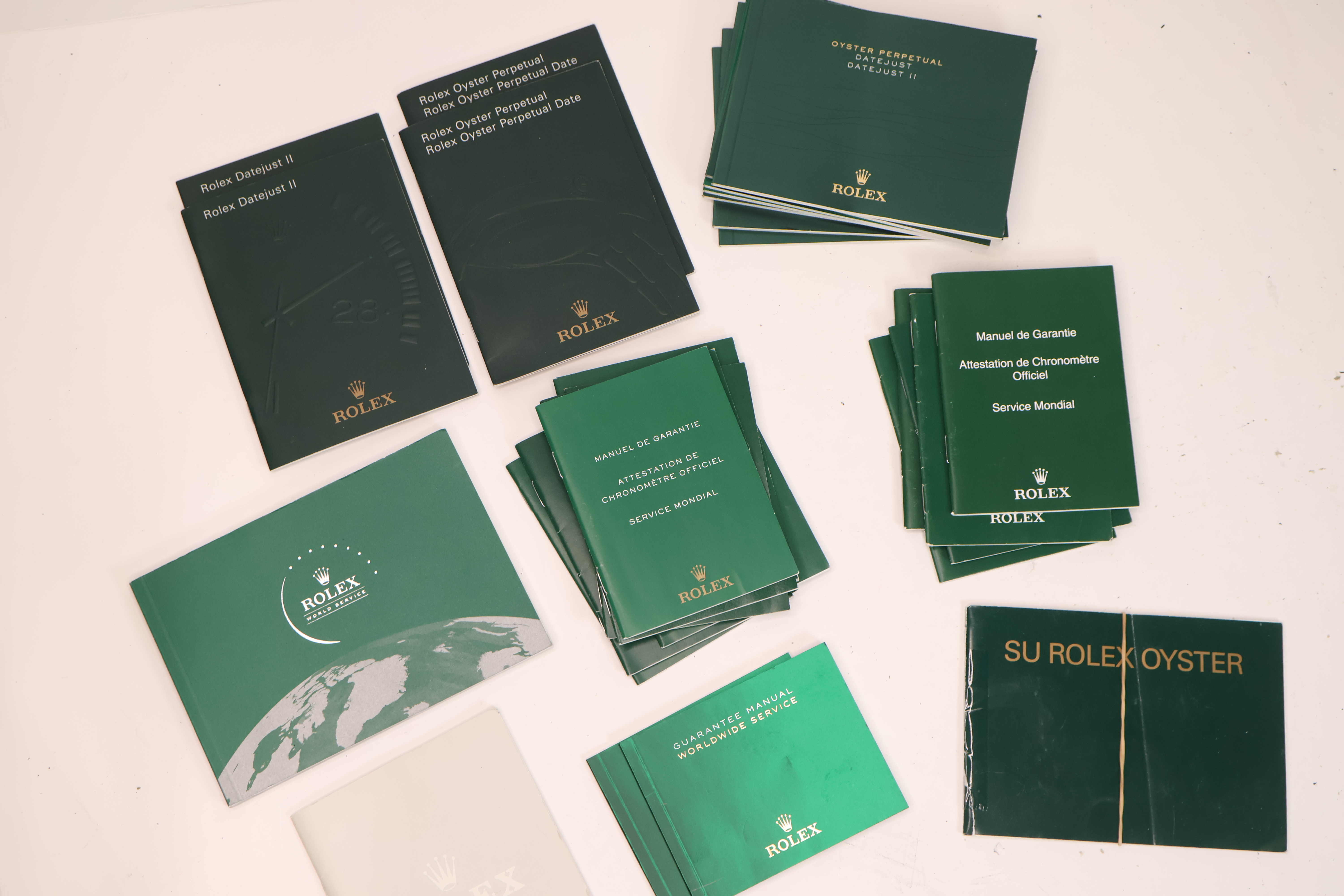 *To Be Sold Without Reserve* Rolex assorted booklets