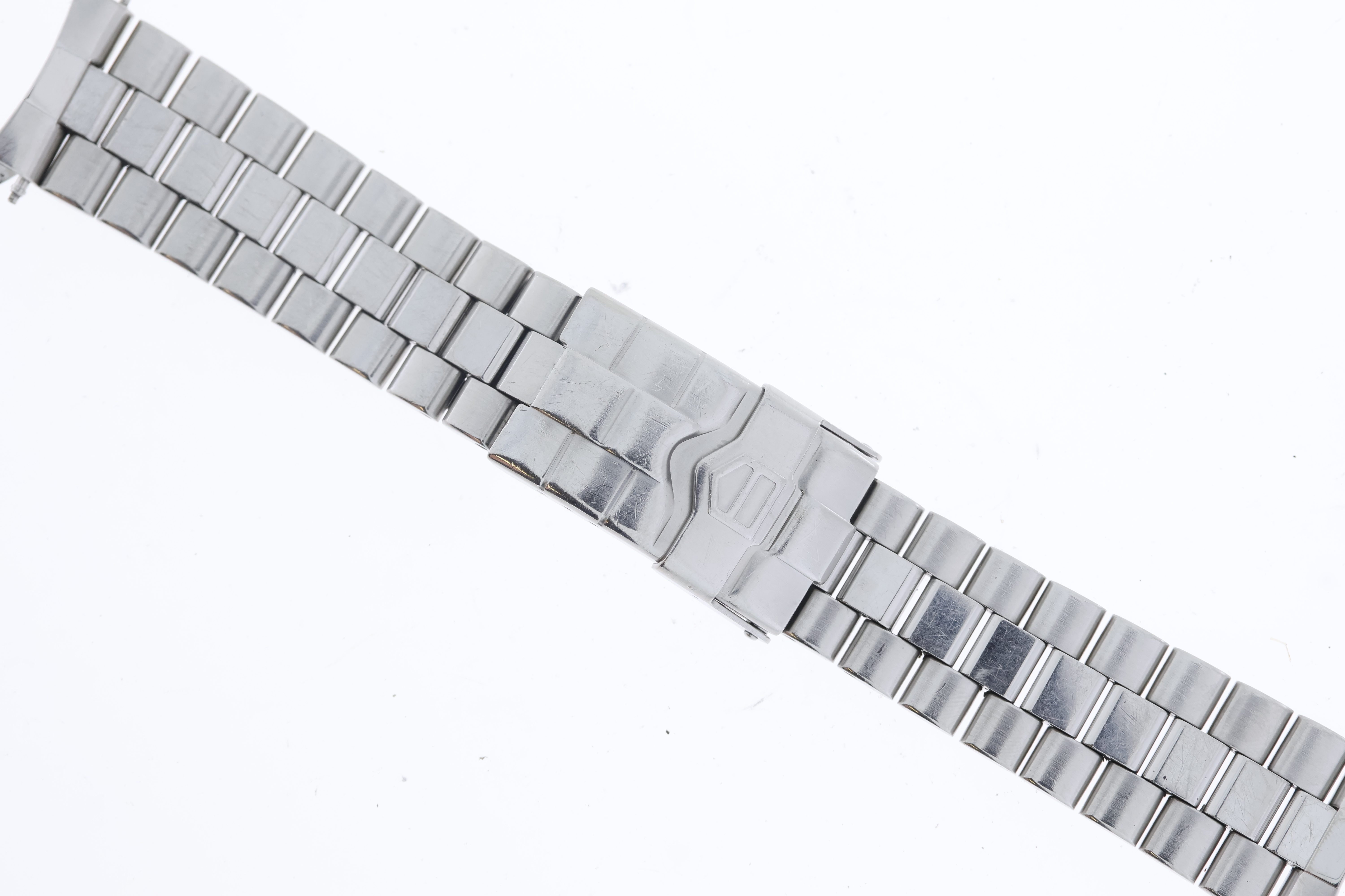 Tag Heuer 2000's, 18mm stainless steel bracelet. (Mid size) Complete with end lugs. 128mm in length, - Image 2 of 5