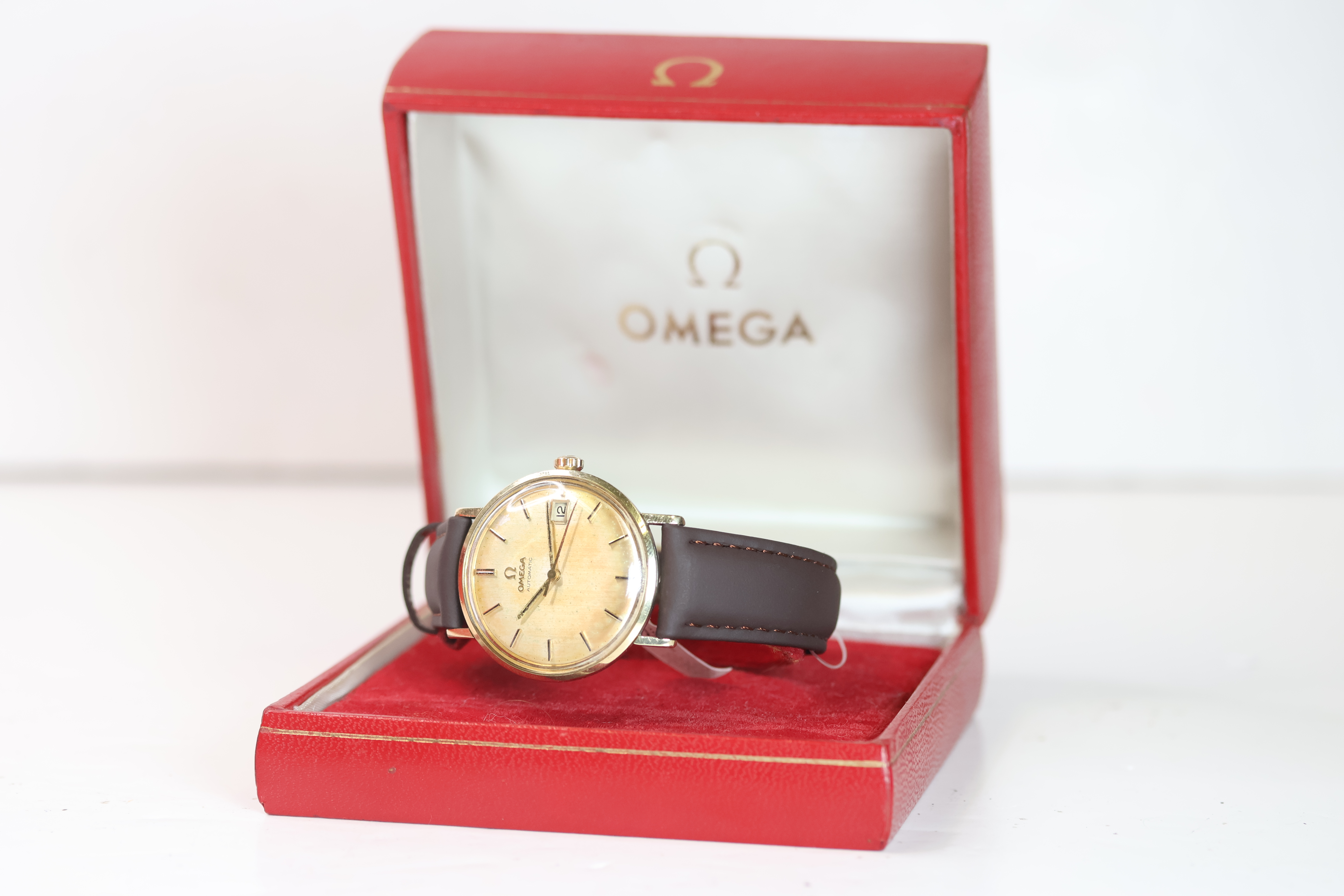 Vintage Omega Date Automatic with box