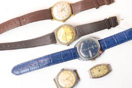 *TO BE SOLD WITHOUT RESERVE* Job lot of 5 watches, including Smiths, Sekonda & more. *AS FOUND*