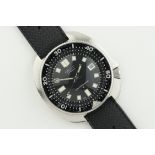 SEIKO 'CAPTAIN WILLARD' APOCALYPSE NOW AUTOMATIC DIVERS REF. 6105-8110 CIRCA 1973, circular black