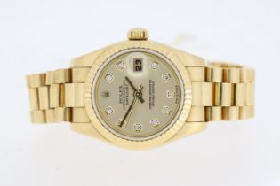 18ct Rolex Datejust 31 Reference 179178 Circa 2002