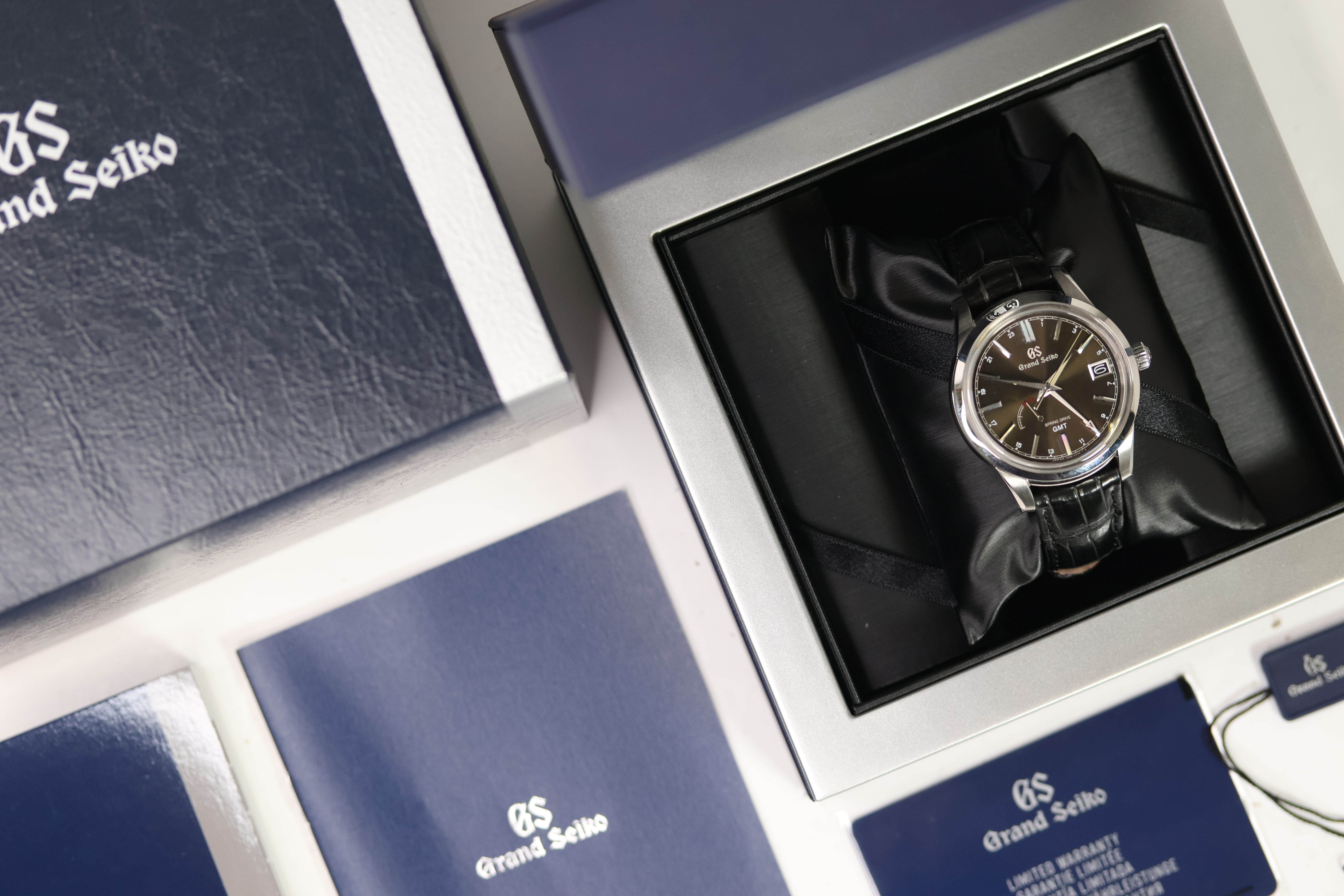 Grand Seiko Elegance GMT Spring Drive with Box and Papers 2022 - Image 2 of 10