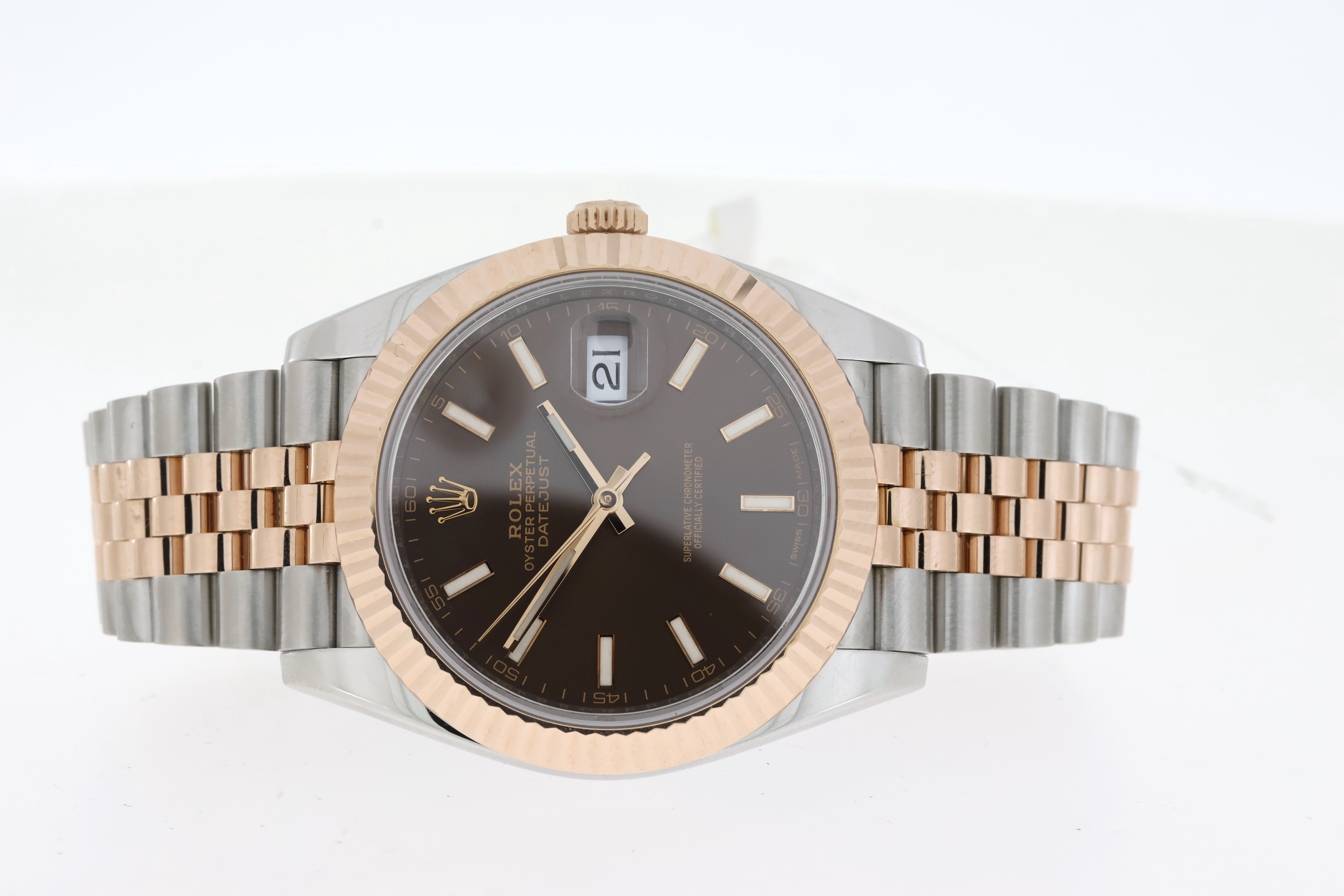 Rolex Datejust 41 Steel and Gold Automatic Reference 126331 with Box - Image 4 of 6