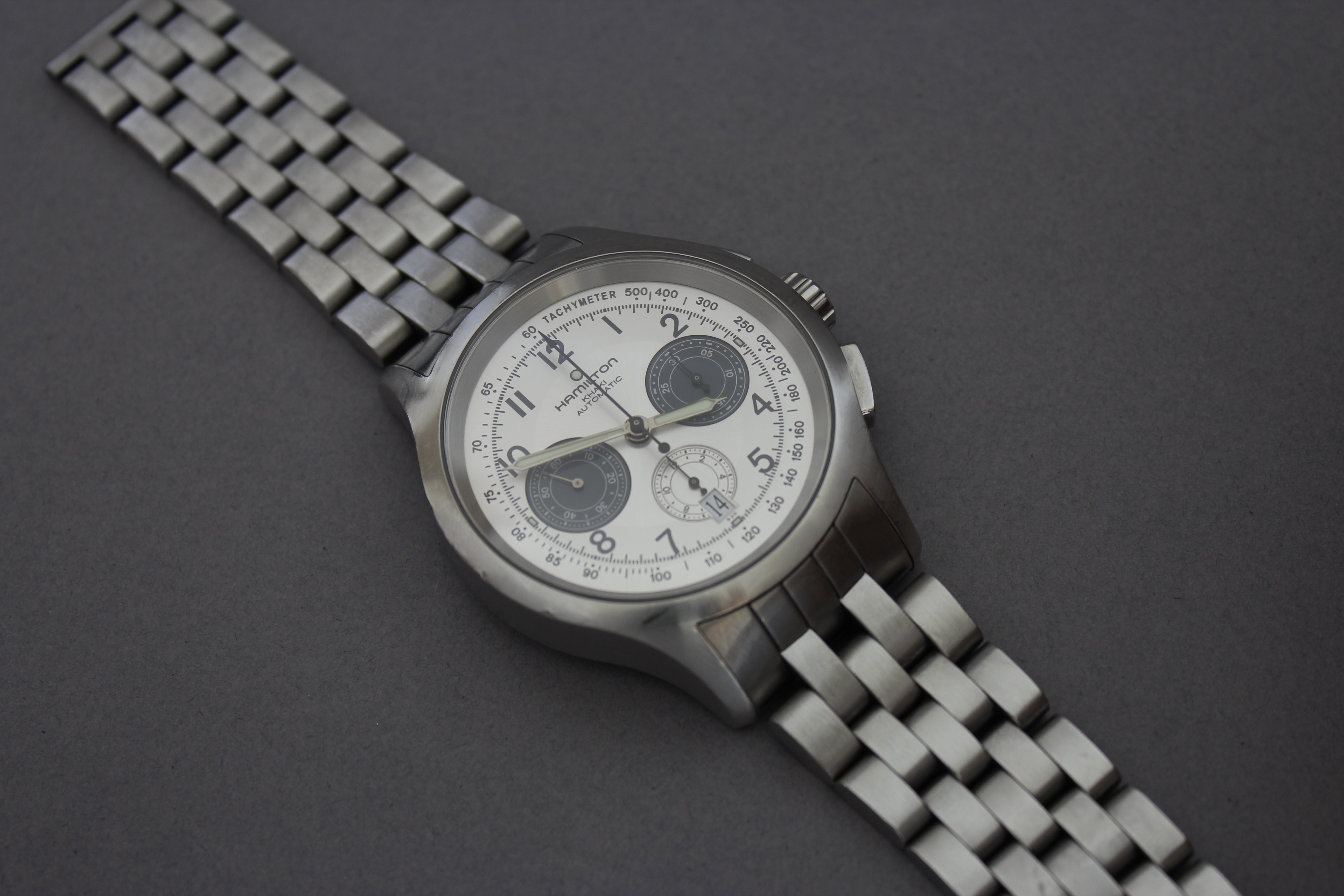 Hamilton Khaki Aviation Chronograph Automatic with Box and Papers - Image 4 of 4