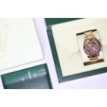 18ct Rolex Daytona Rose Gold Reference 16505 with Box