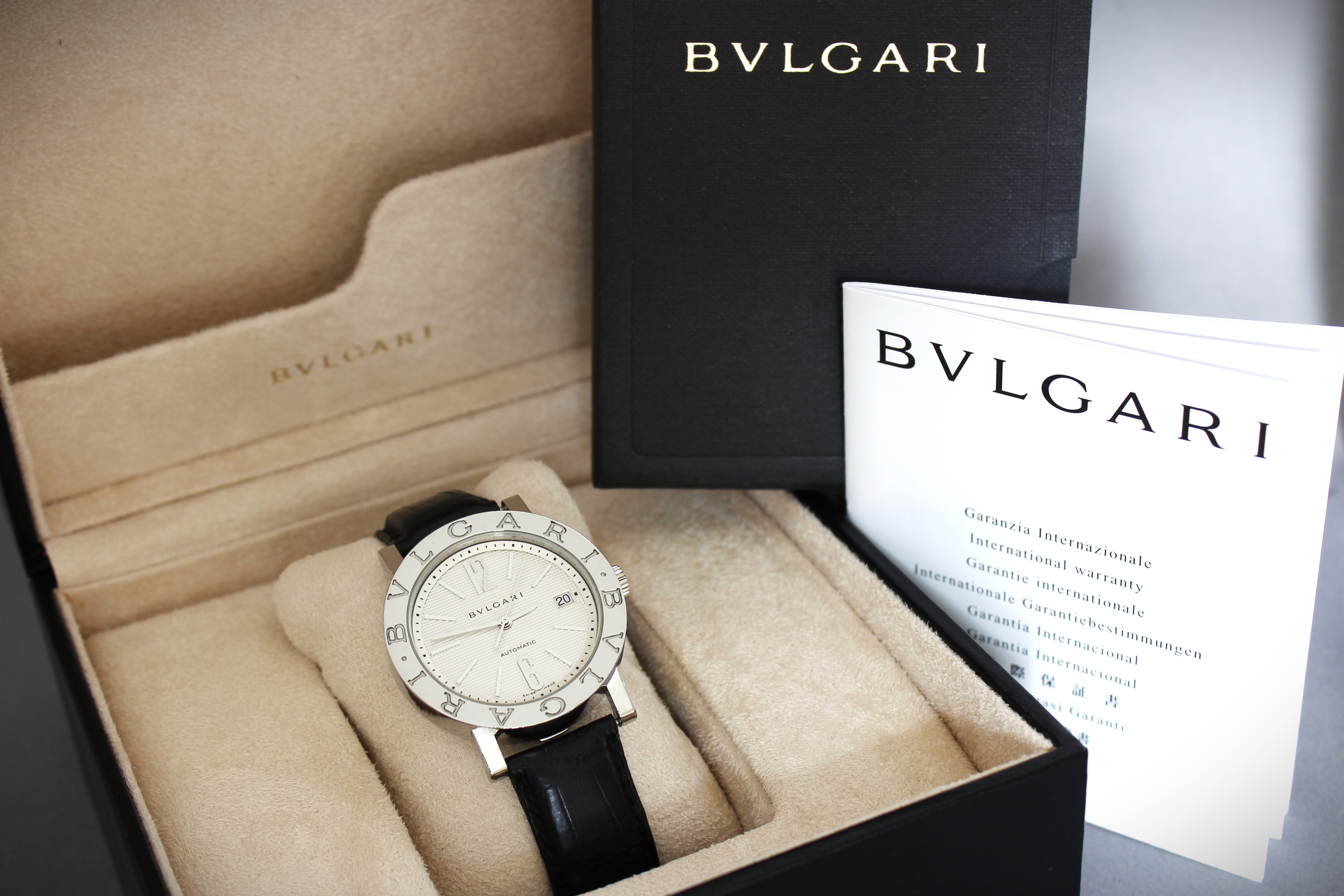 Bulgari Bulgari Date Automatic with Box and Papers 2007 - Image 2 of 5