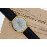 18CT VACHERON CONSTANTIN REFERENCE 4667 WITH PURCHASE RECEIPT 1953