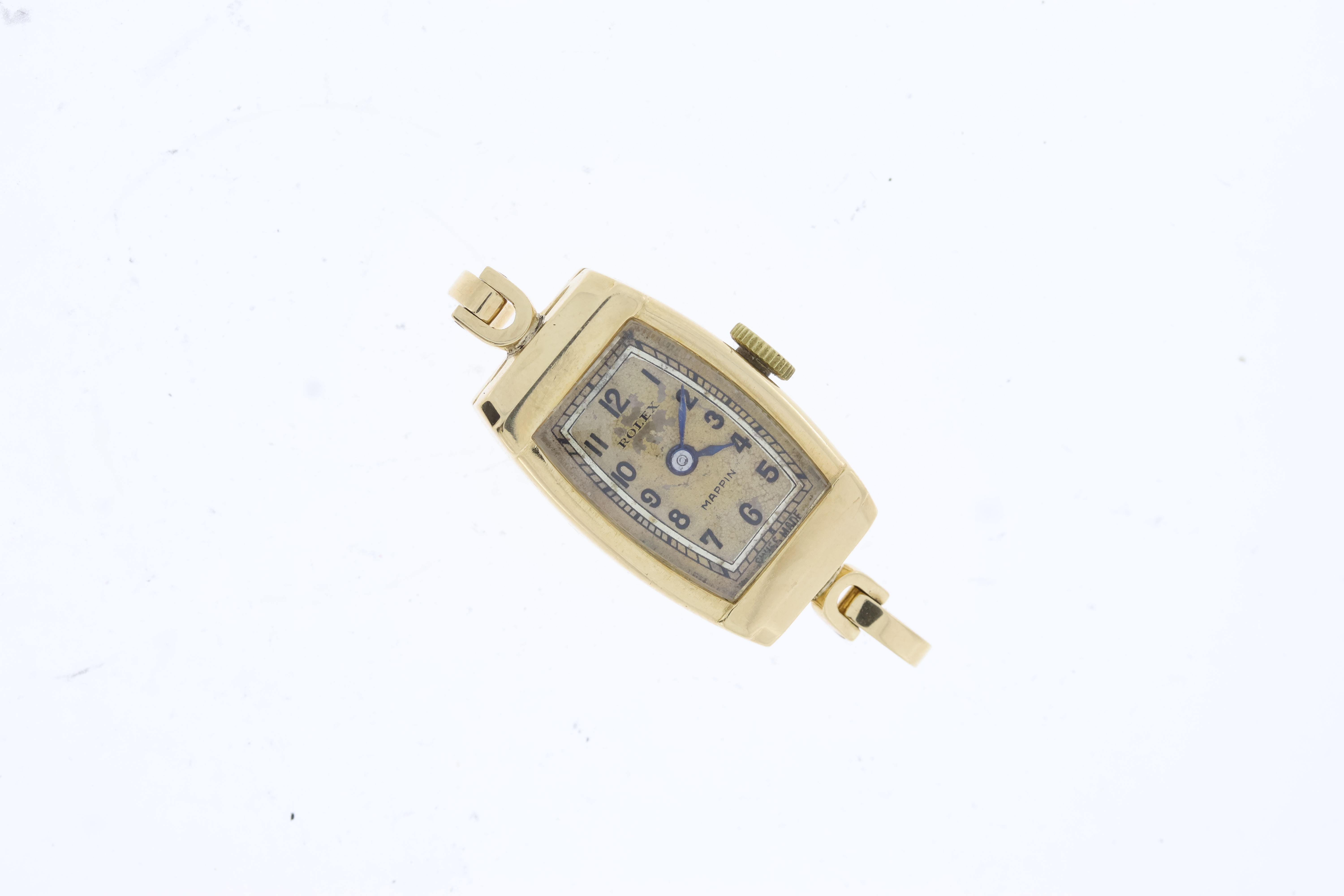 *TO BE SOLD WITHOUT RESERVE* 18ct Vintage Rolex ladies cocktail watch signed Mappin, inner case back