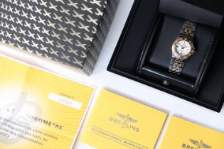 Ladies Breitling Galactic 30 with Box and Papers 2012