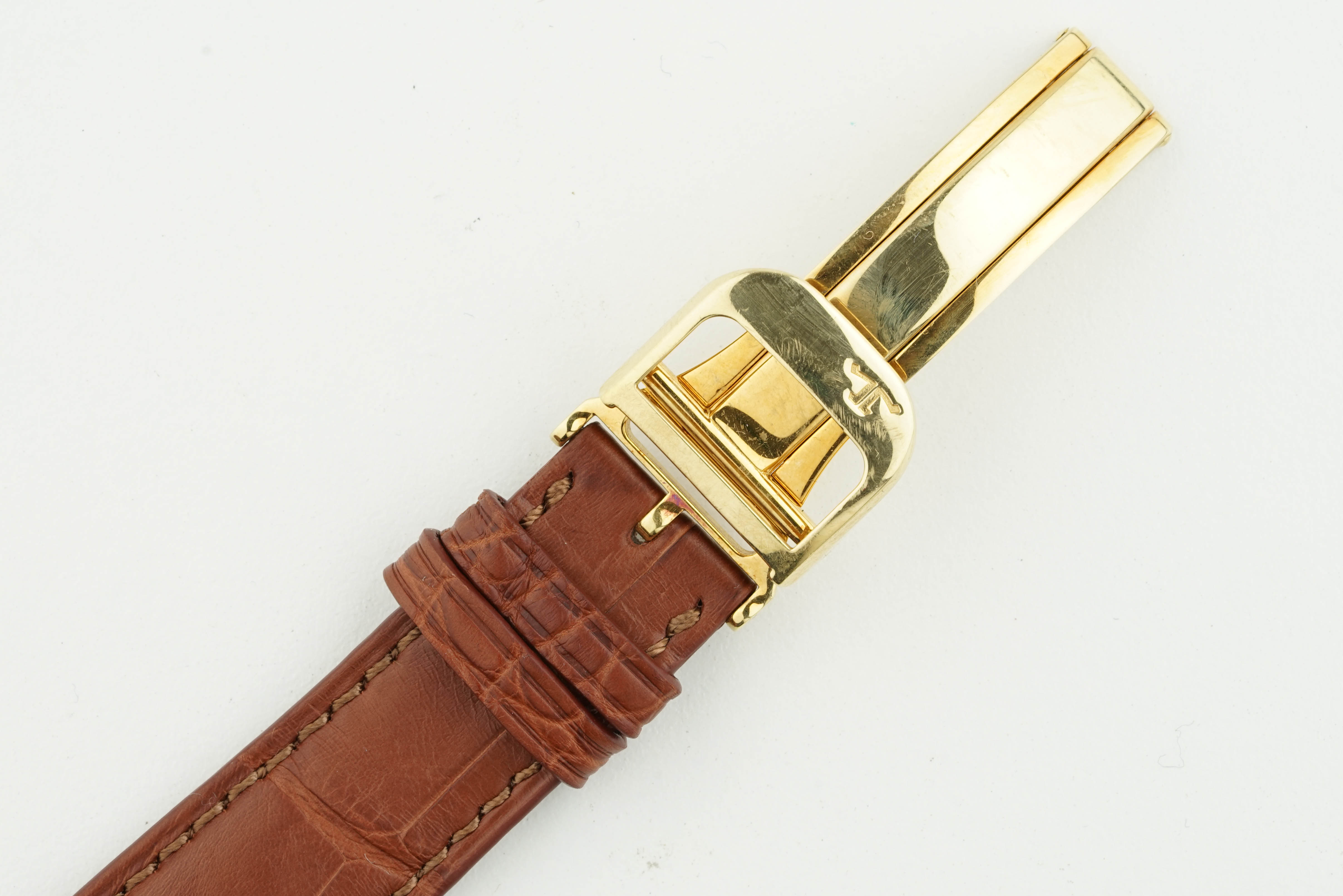 JAEGER LE COULTRE REVERSO GRANDE TAILLE 18CT GOLD W/ GUARANTEE PAPERS REF. 270162, rectangular white - Image 4 of 4