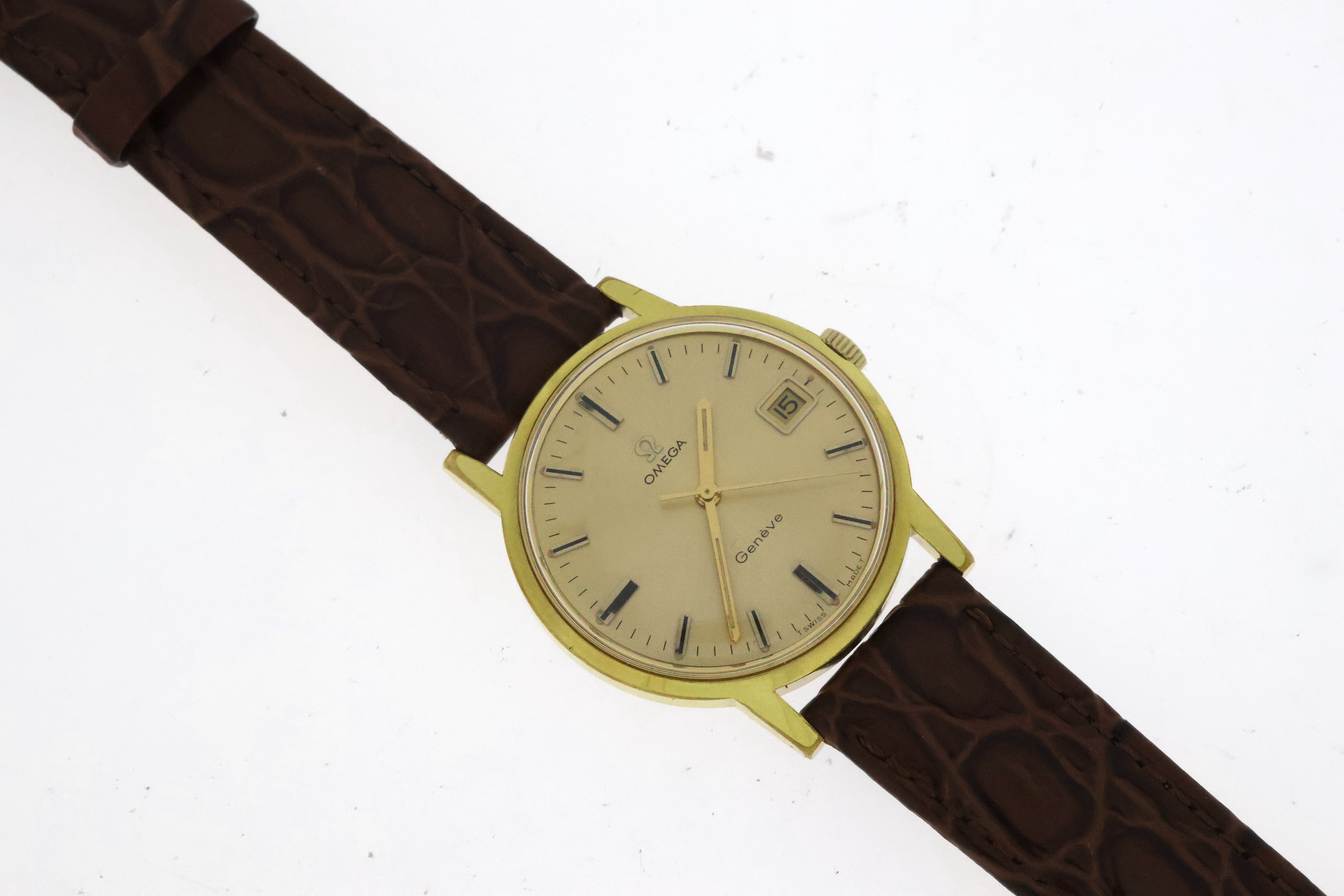 Vintage Omega Geneve Manual Wind Reference 136.070