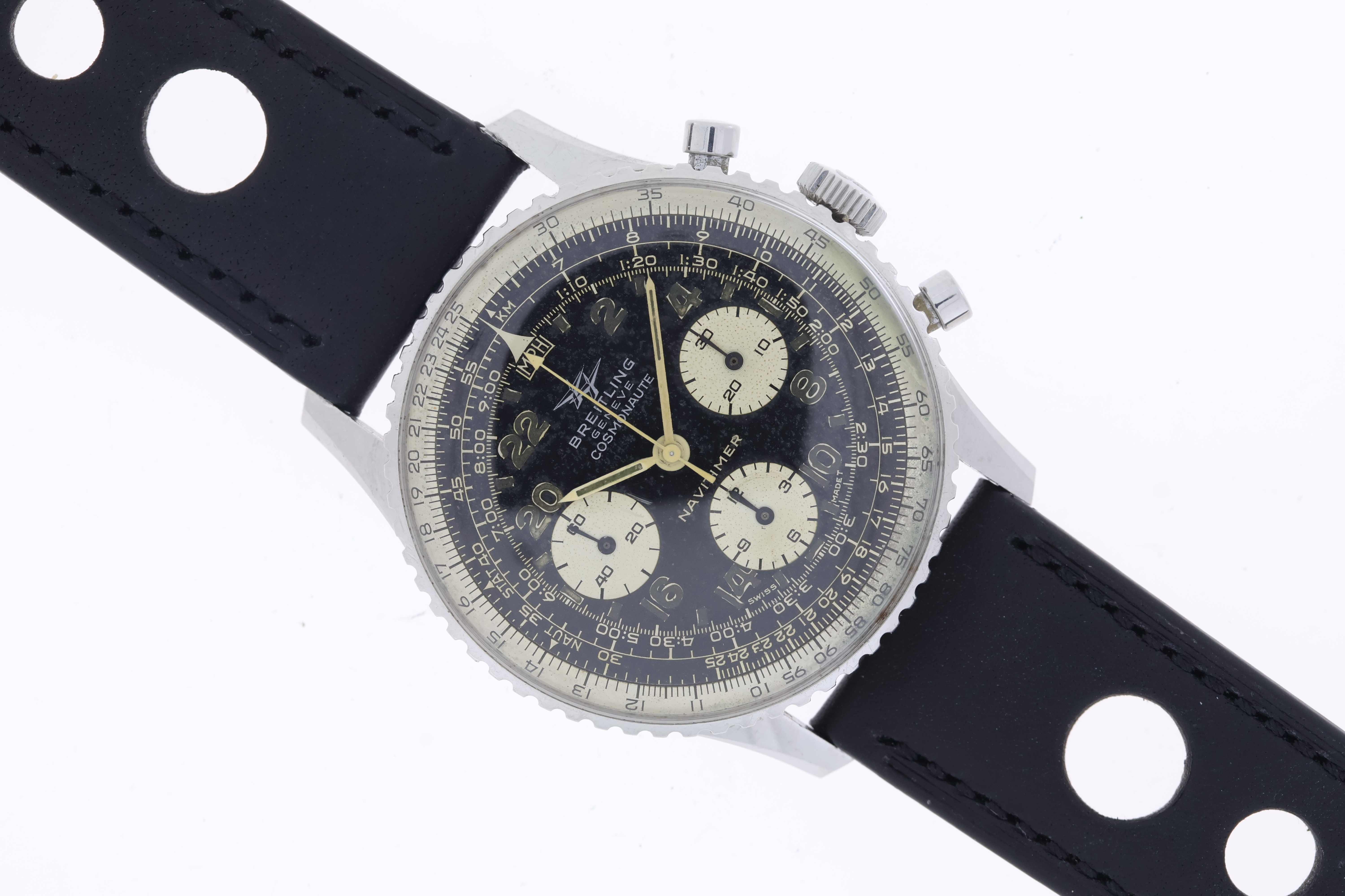 Vintage Breitling Navitimer Cosmonaute 809 with Papers 1966
