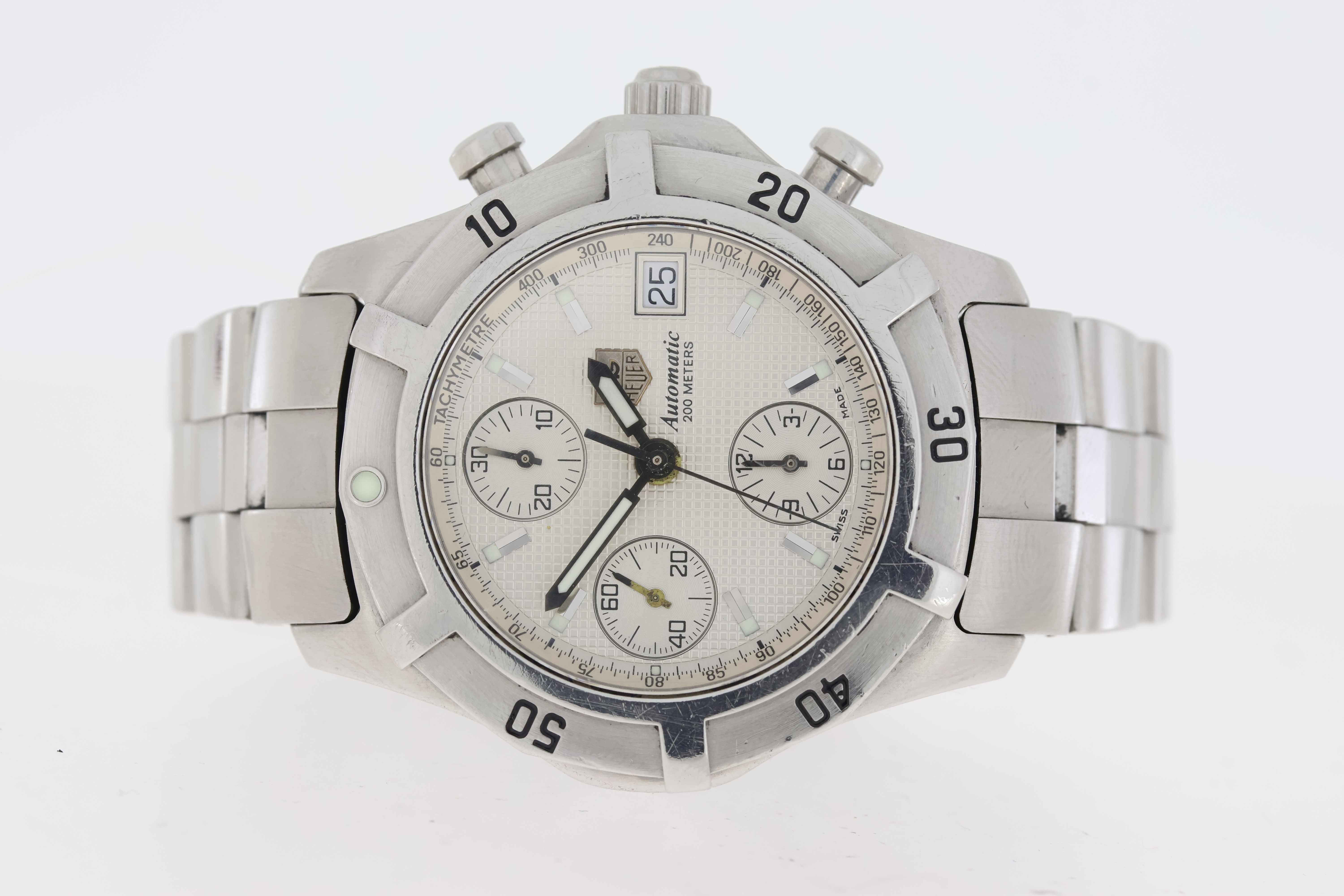 Tag Heuer 2000 Chronograph Automatic with box - Image 2 of 8