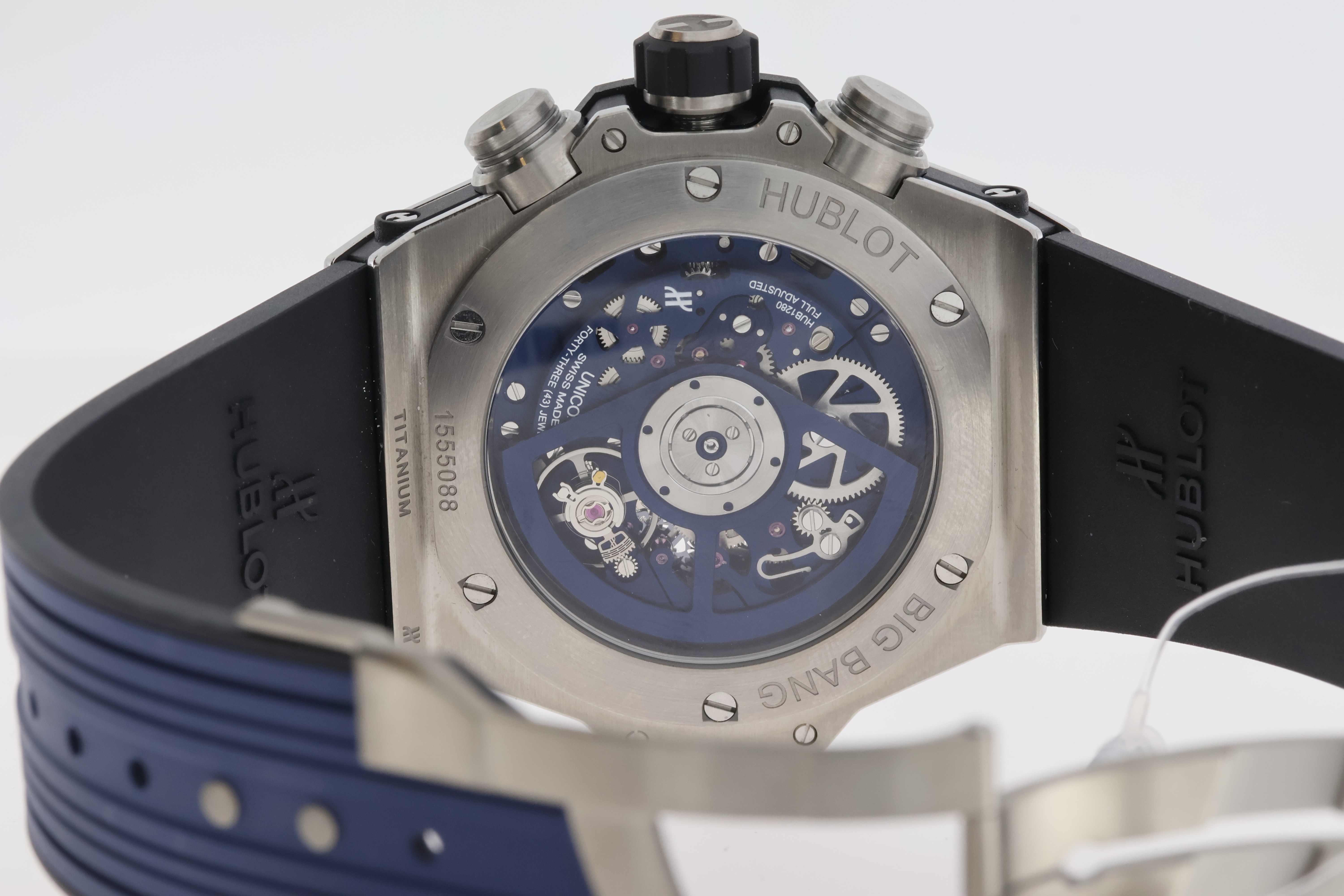 Hublot Big Bang Skeleton Blue Chronograph Automatic with box - Image 4 of 4