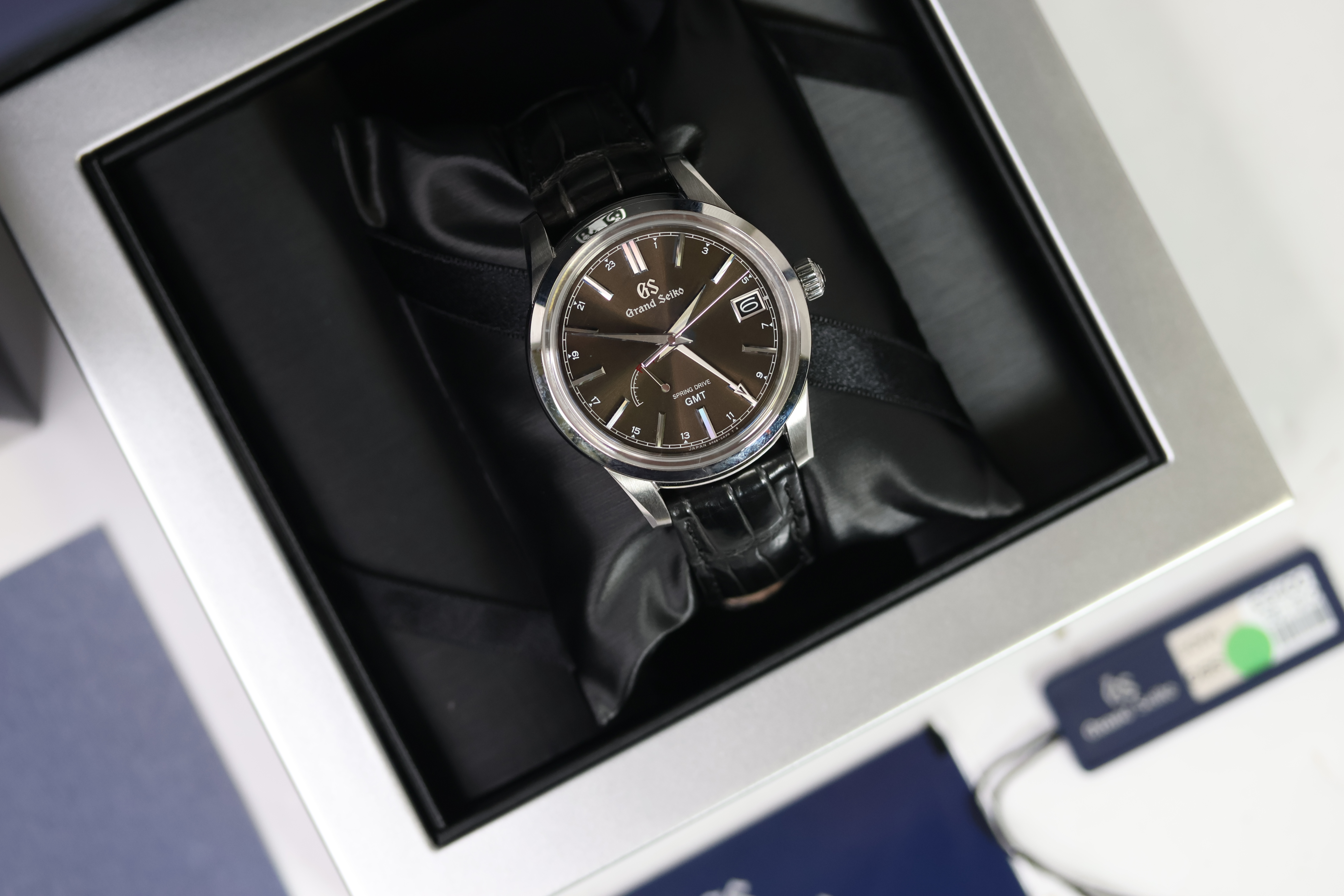 Grand Seiko Elegance GMT Spring Drive with Box and Papers 2022