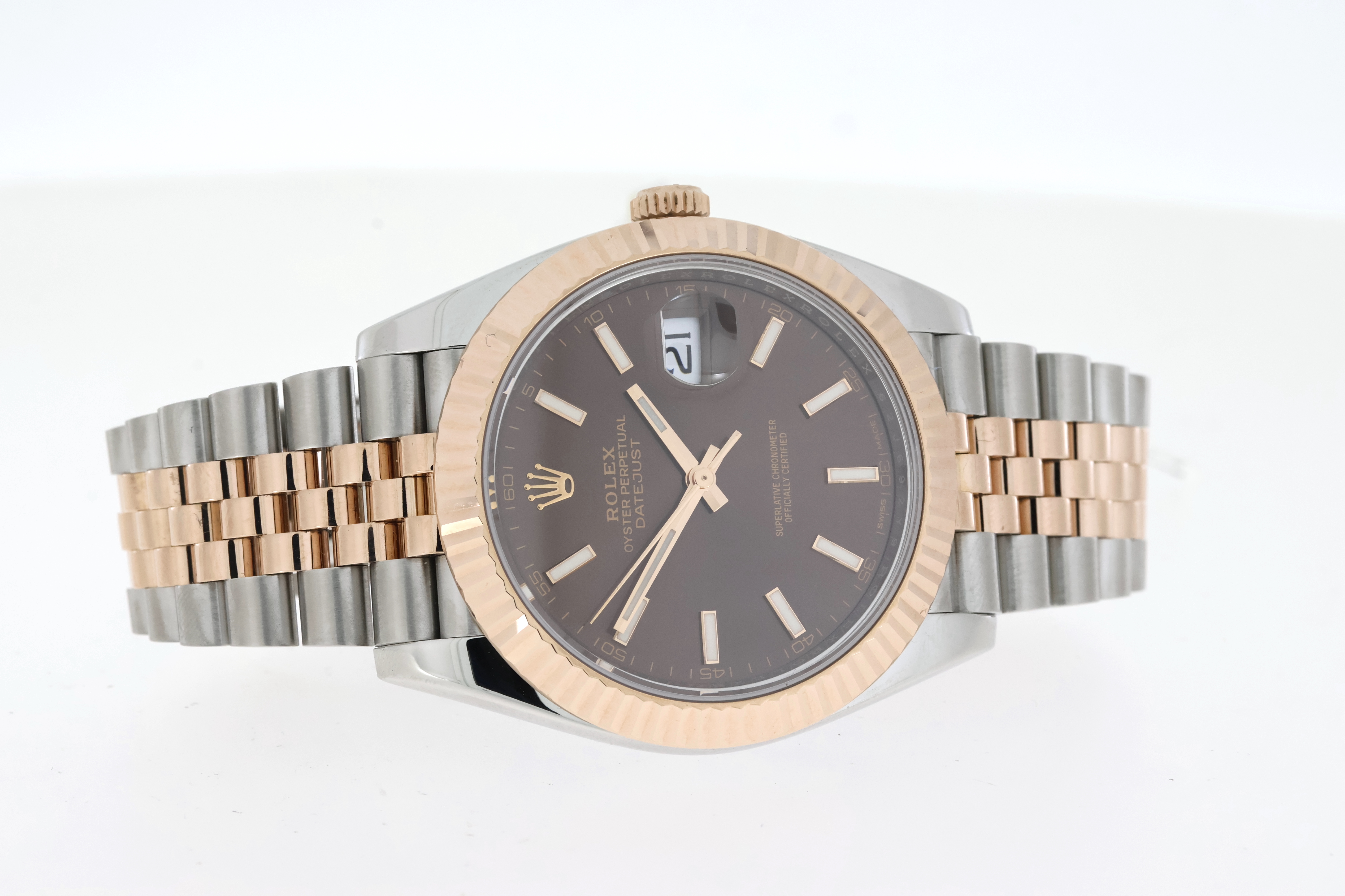 Rolex Datejust 41 Steel and Gold Automatic Reference 126331 with Box - Image 2 of 6