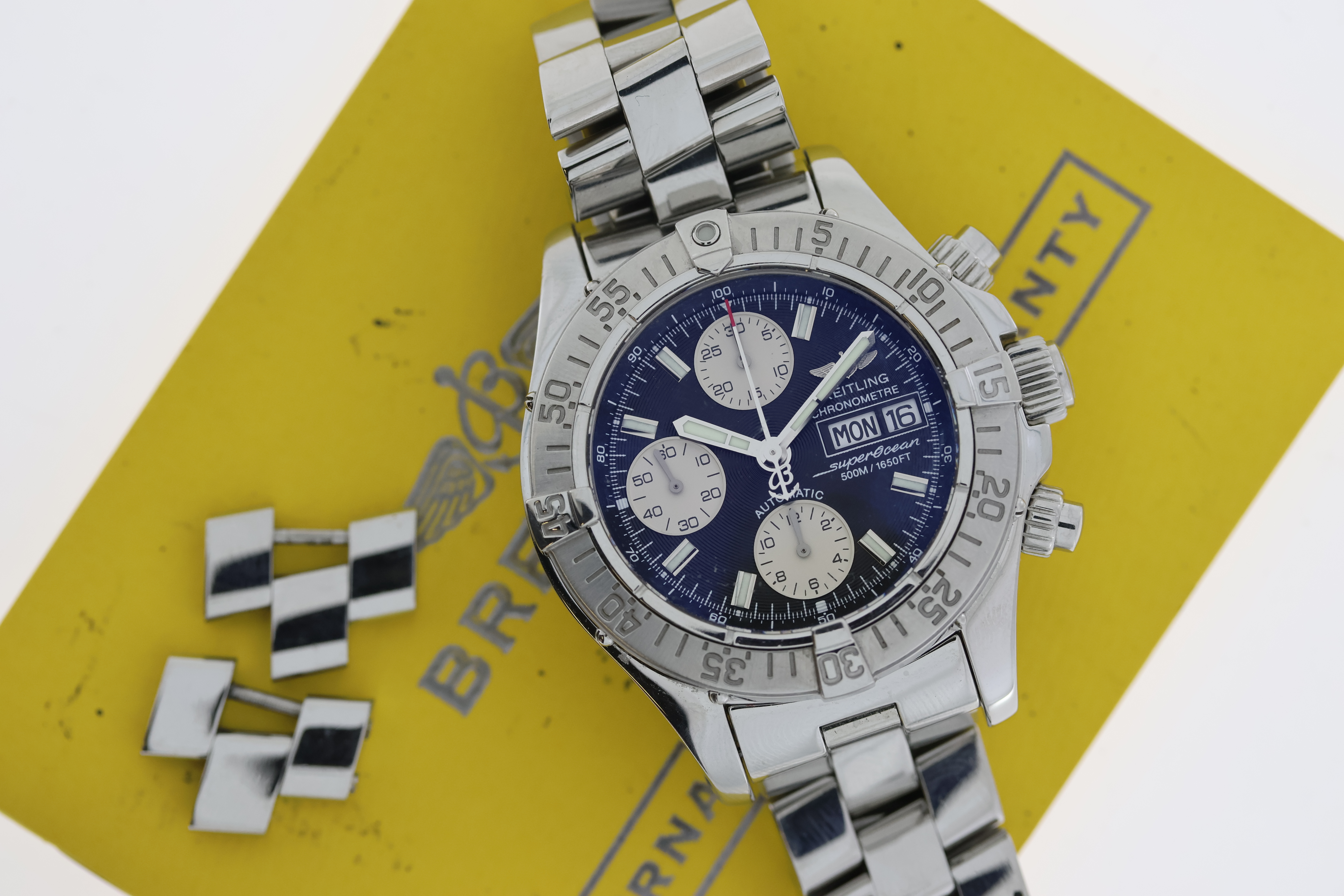 Breitling Superocean Chronograph Automatic Papers - Image 3 of 3