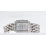 18ct Ladies Patek Philippe Gondolo White Gold Reference 4825/120G