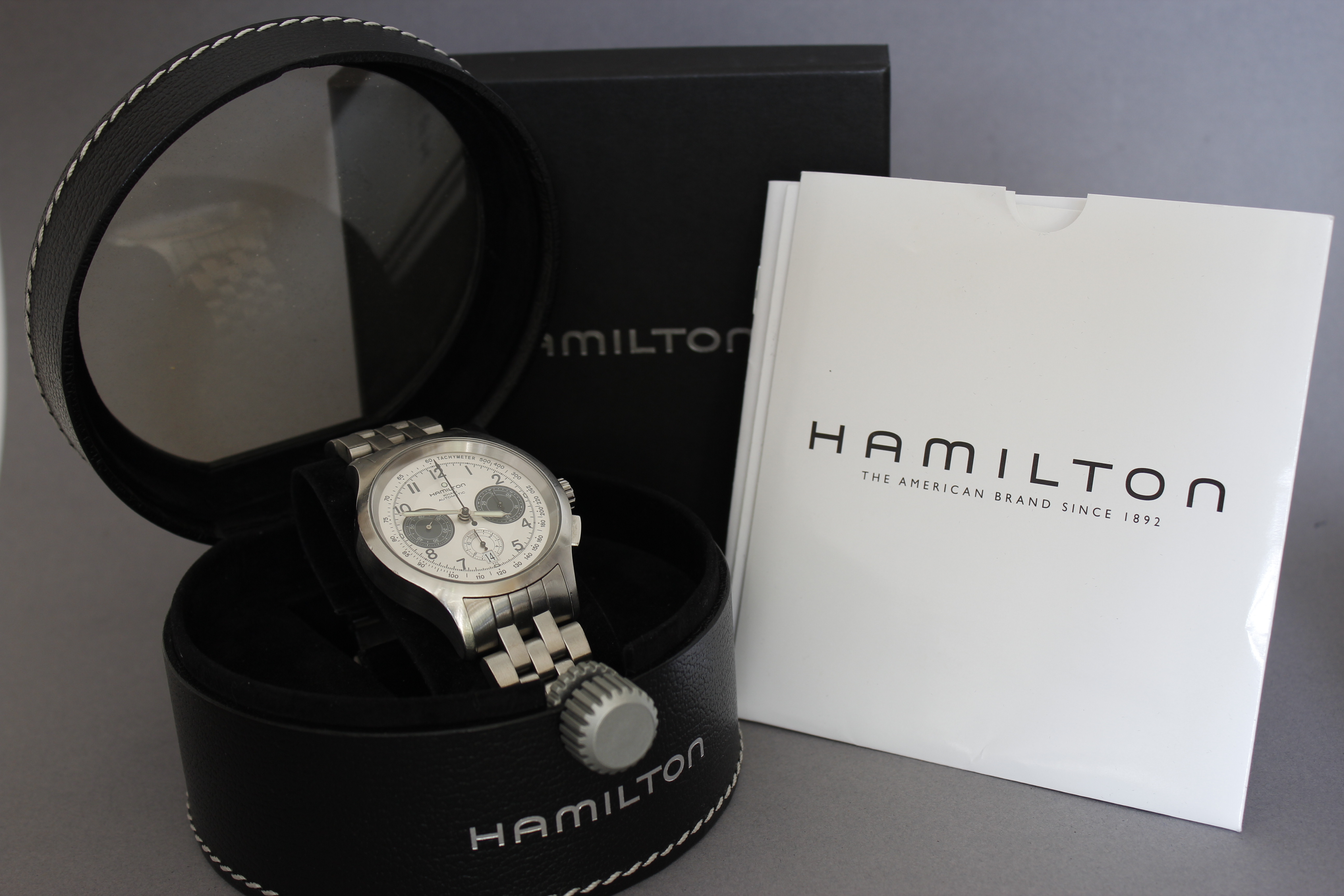Hamilton Khaki Aviation Chronograph Automatic with Box and Papers - Image 3 of 4