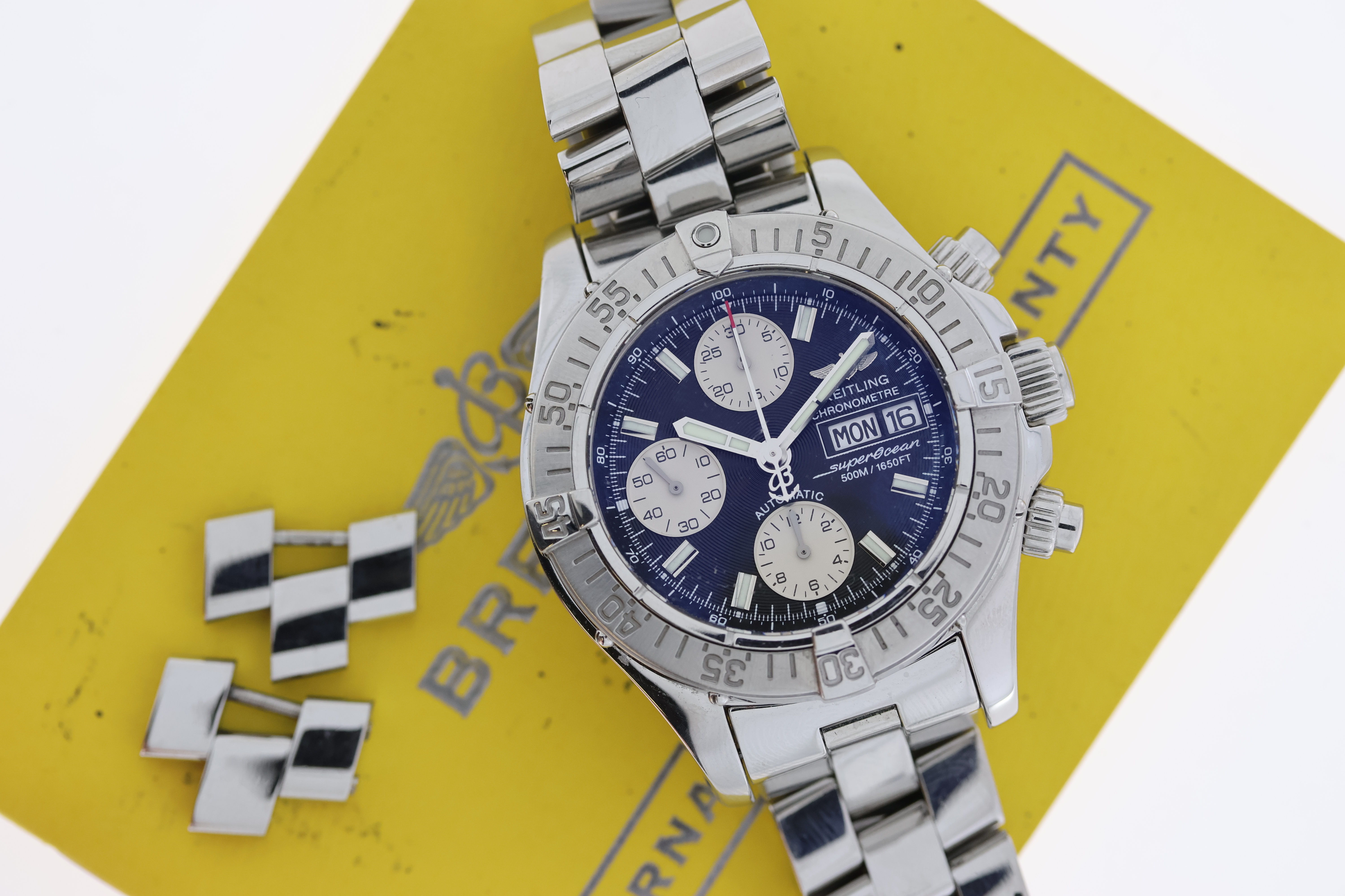 Breitling Superocean Chronograph Automatic Papers - Image 2 of 3