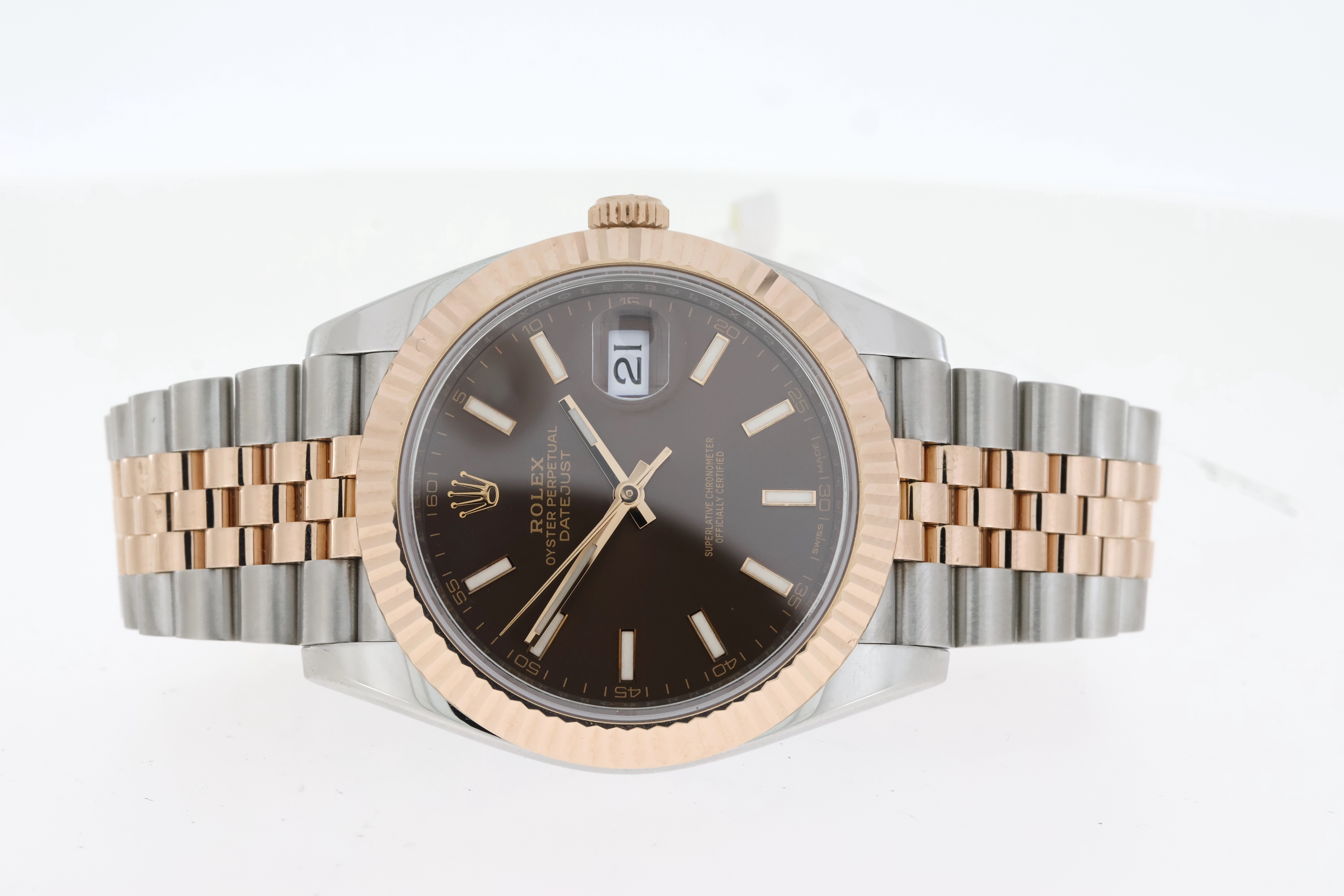 Rolex Datejust 41 Steel and Gold Automatic Reference 126331 with Box - Image 3 of 6