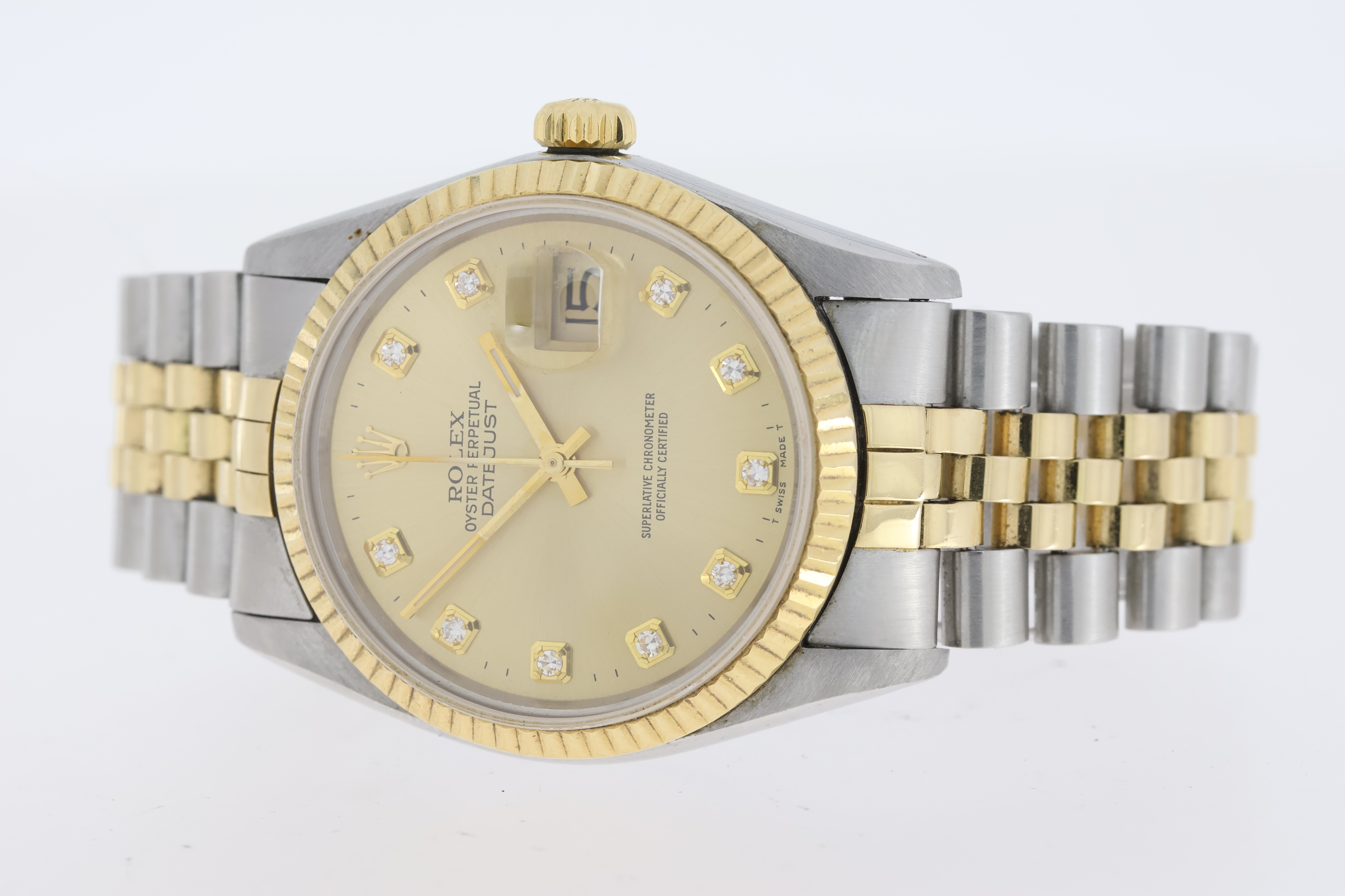 Rolex Datejust 36 Reference 16013 with Papers 1991 - Image 3 of 5