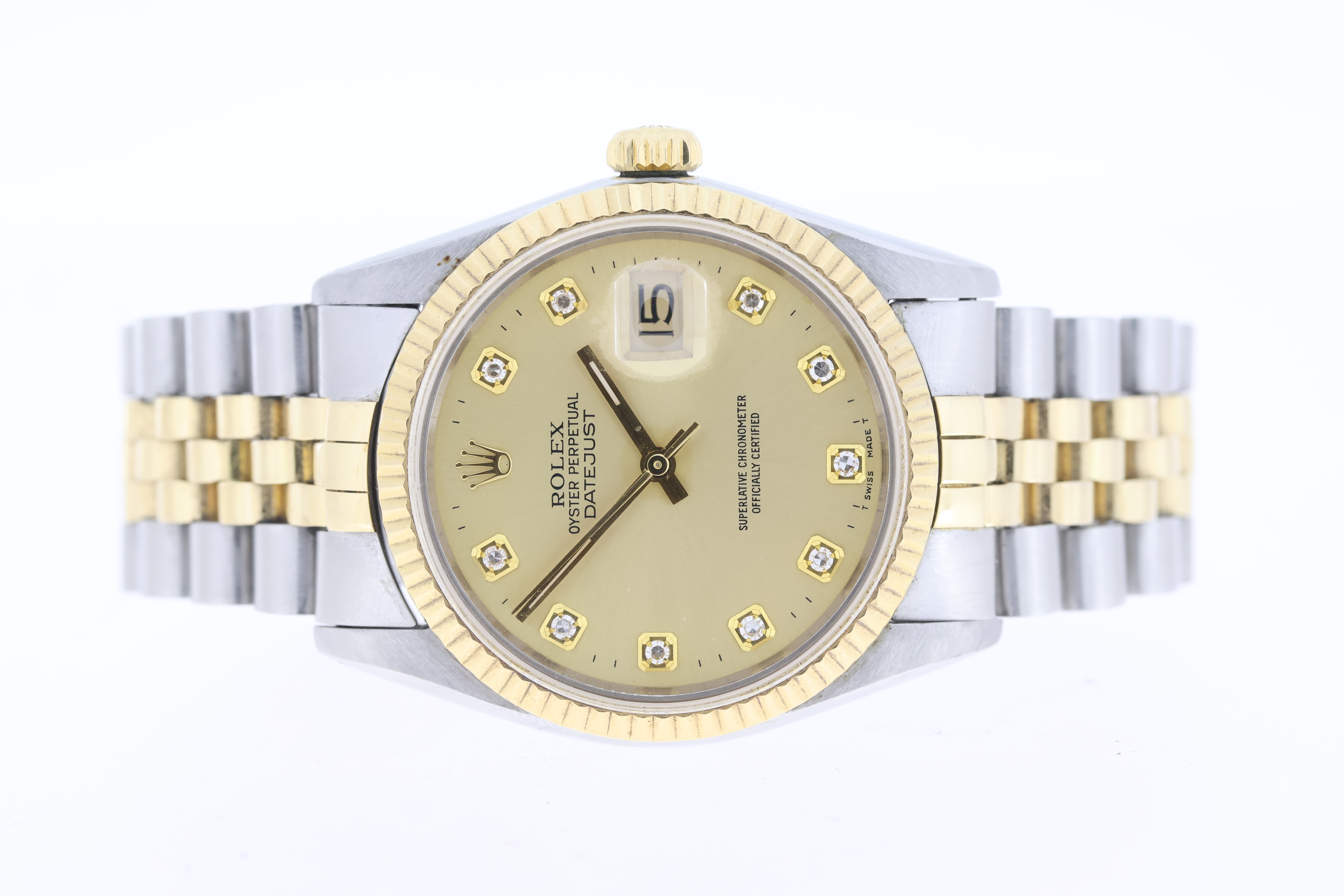 Rolex Datejust 36 Reference 16013 with Papers 1991 - Image 2 of 5