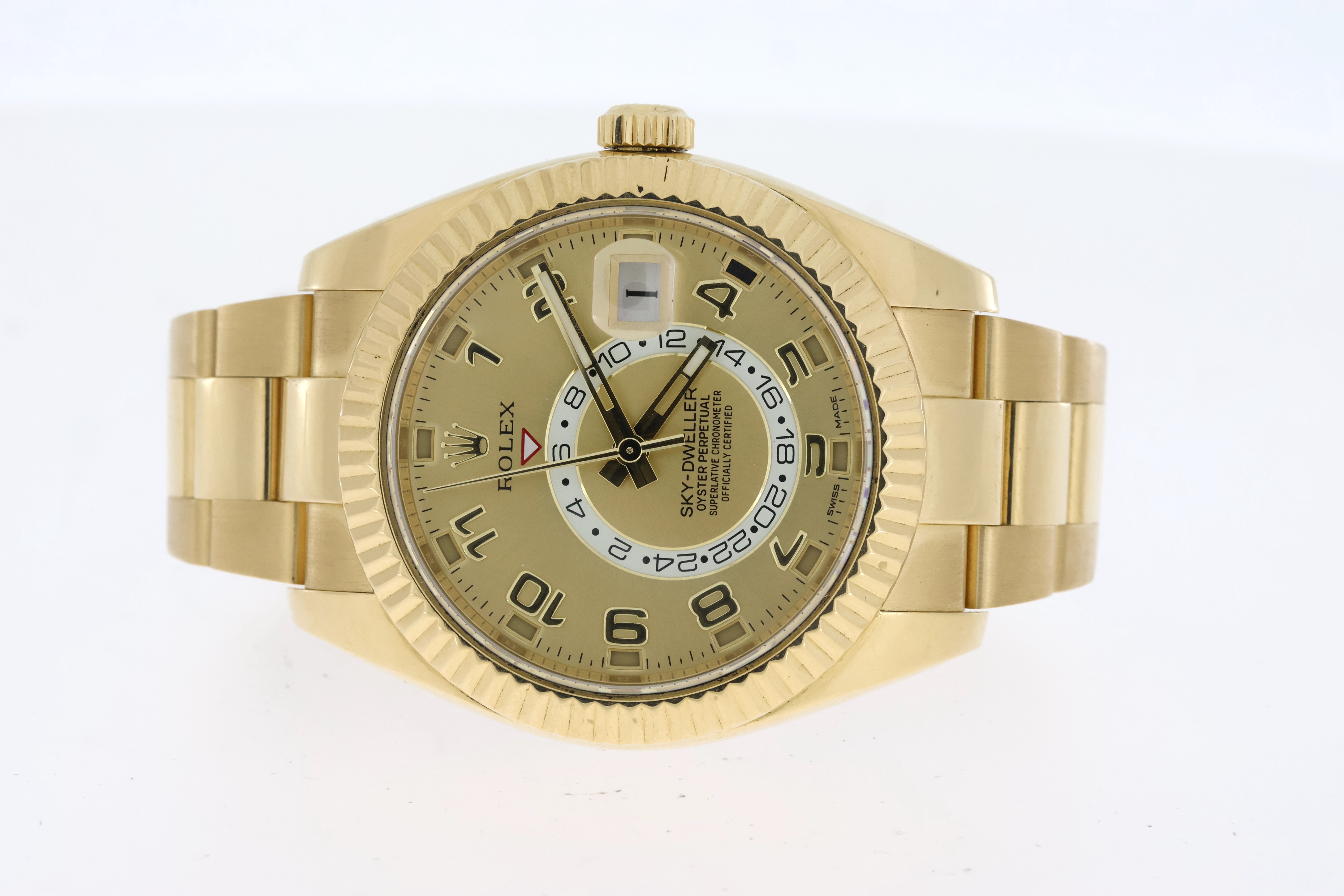 18ct Rolex Sky-Dweller Yellow Gold Annual Calendar Reference 326938 - Image 2 of 3