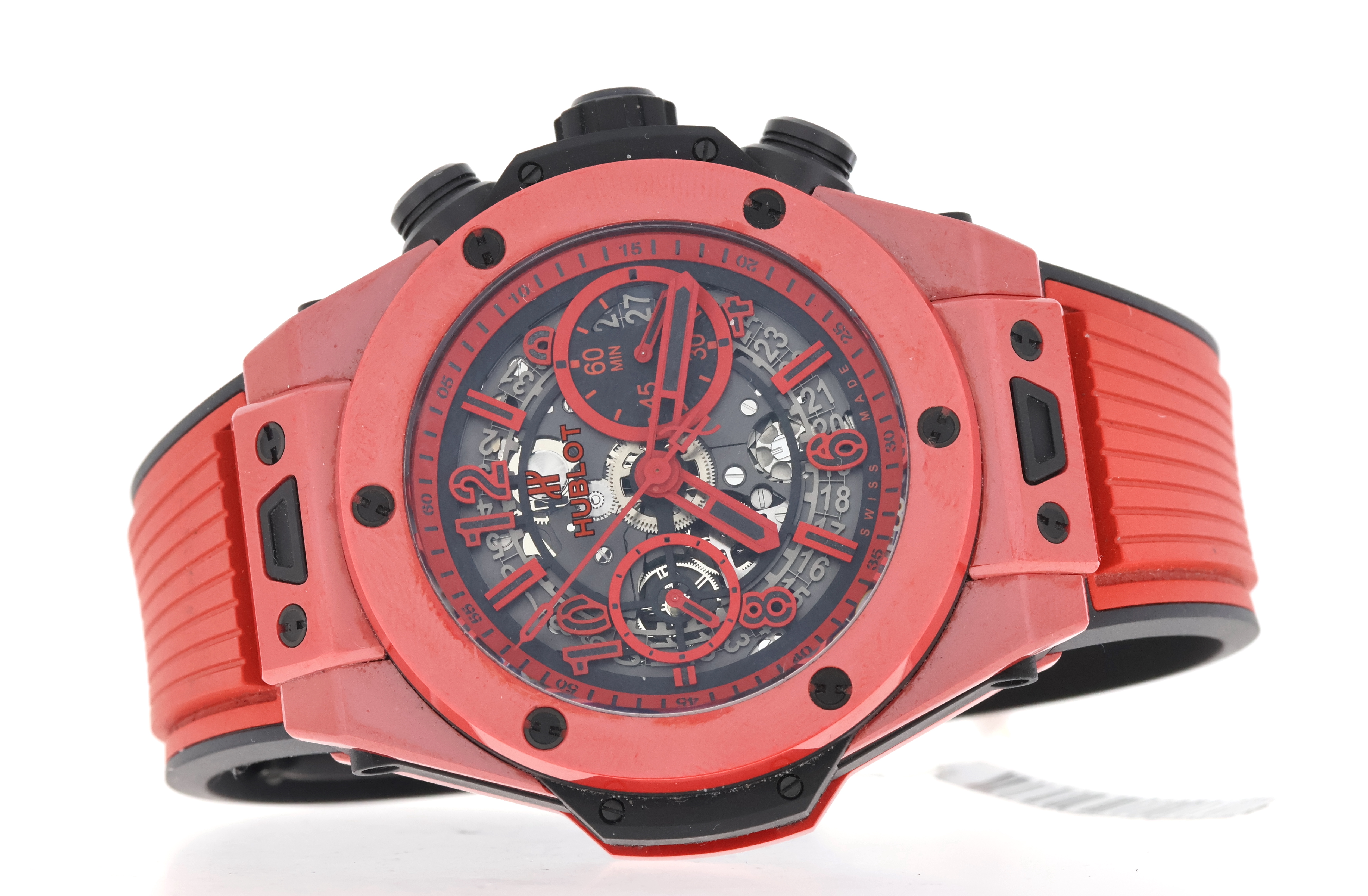 Hublot Big Bang Skeleton Red Magic Chronograph Automatic with box and Papers - Image 2 of 3