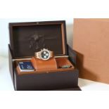 18ct Breitling Navitimer B01 Rose Gold Chronograph Automatic with Box and Papers