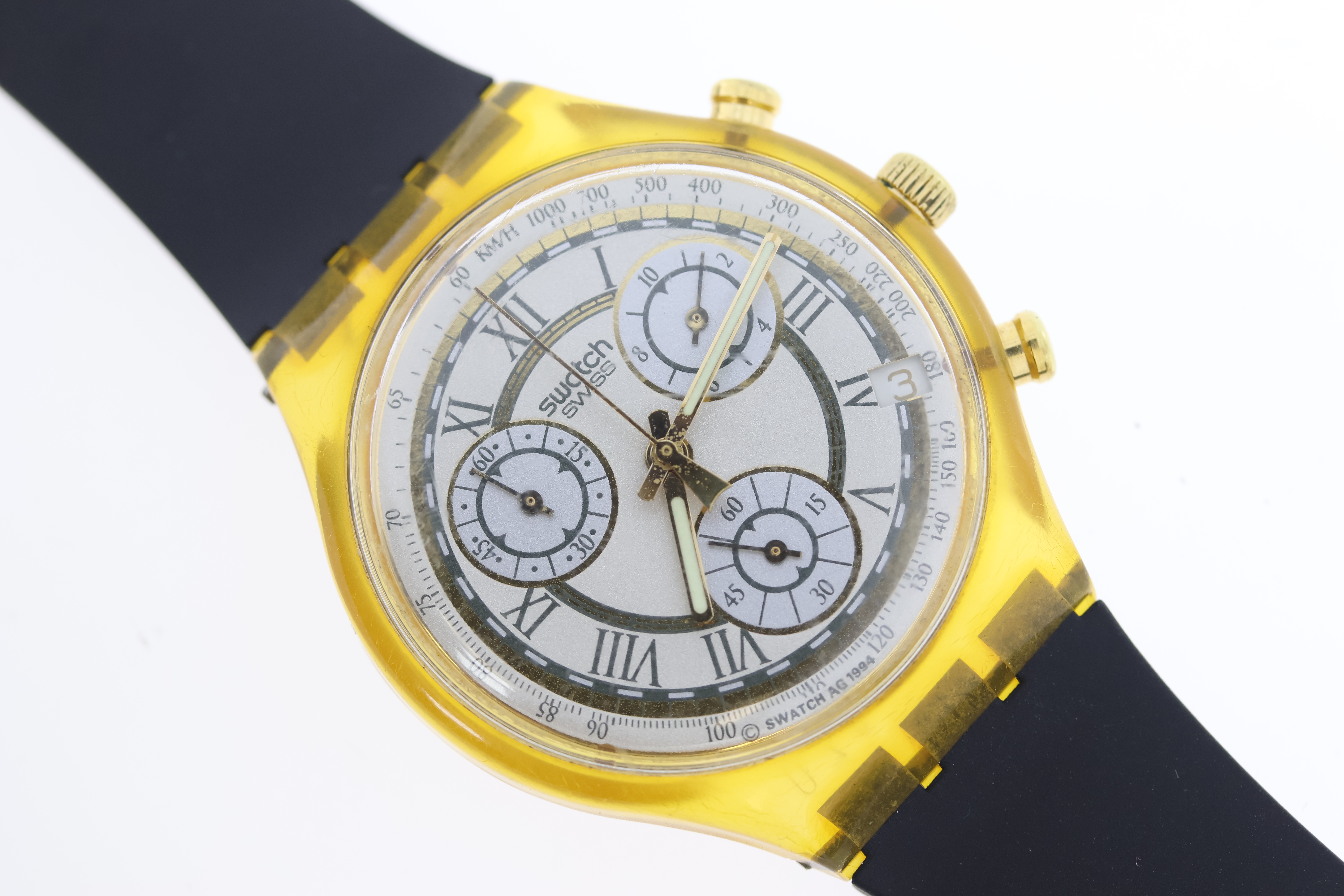 *To Be Sold Without Reserve* Swatch Irony Chronograph Quartz with box - Image 2 of 3